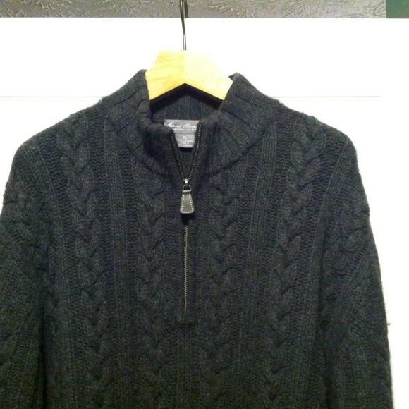 Image of Daniel Cremieux Men's 100%cashmere Sweater Size:xl in Grey