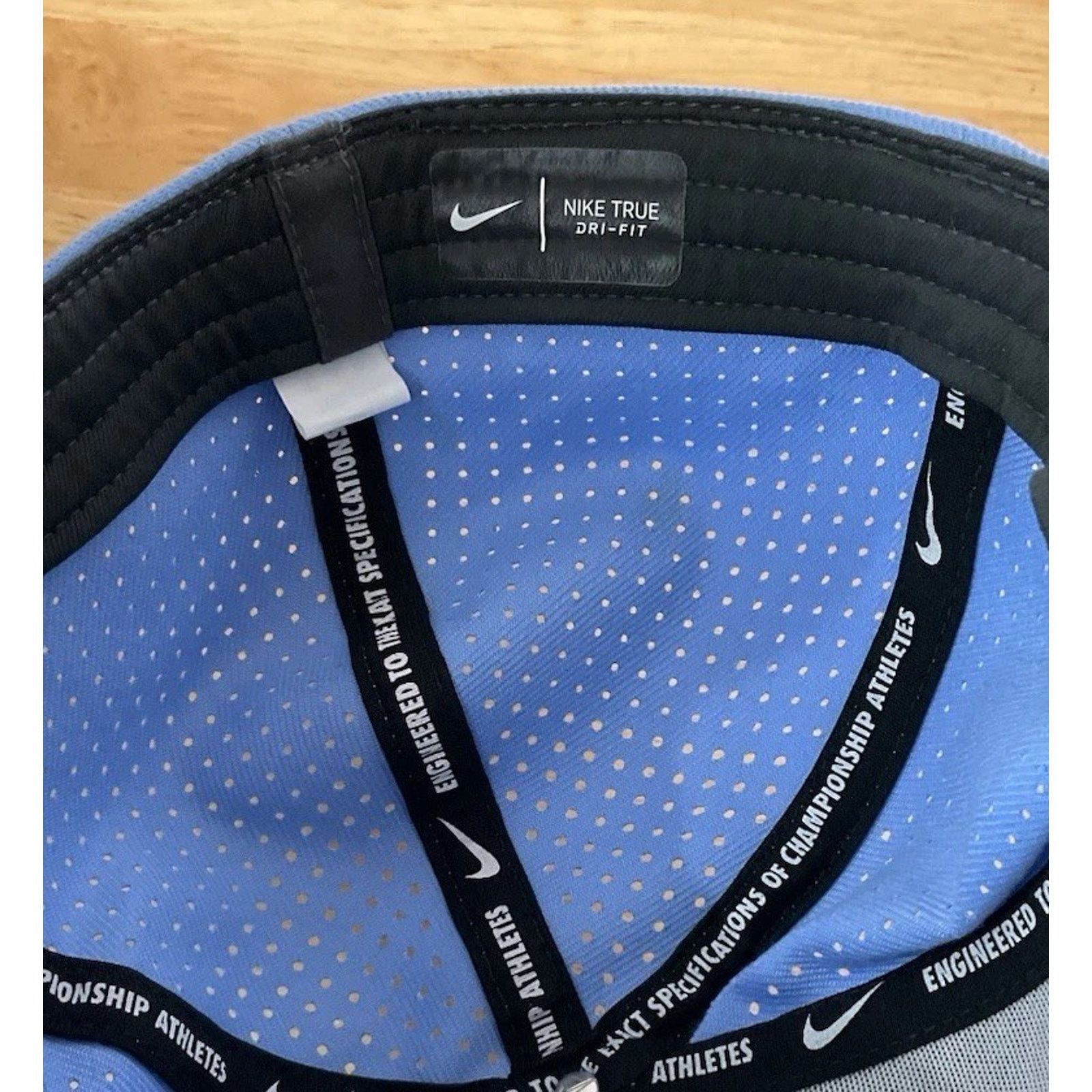 Nike Nike Tampa Bay Rays Fitted L-XL Hat MLB Cap Fan Logo Blue Size ONE SIZE - 5 Thumbnail