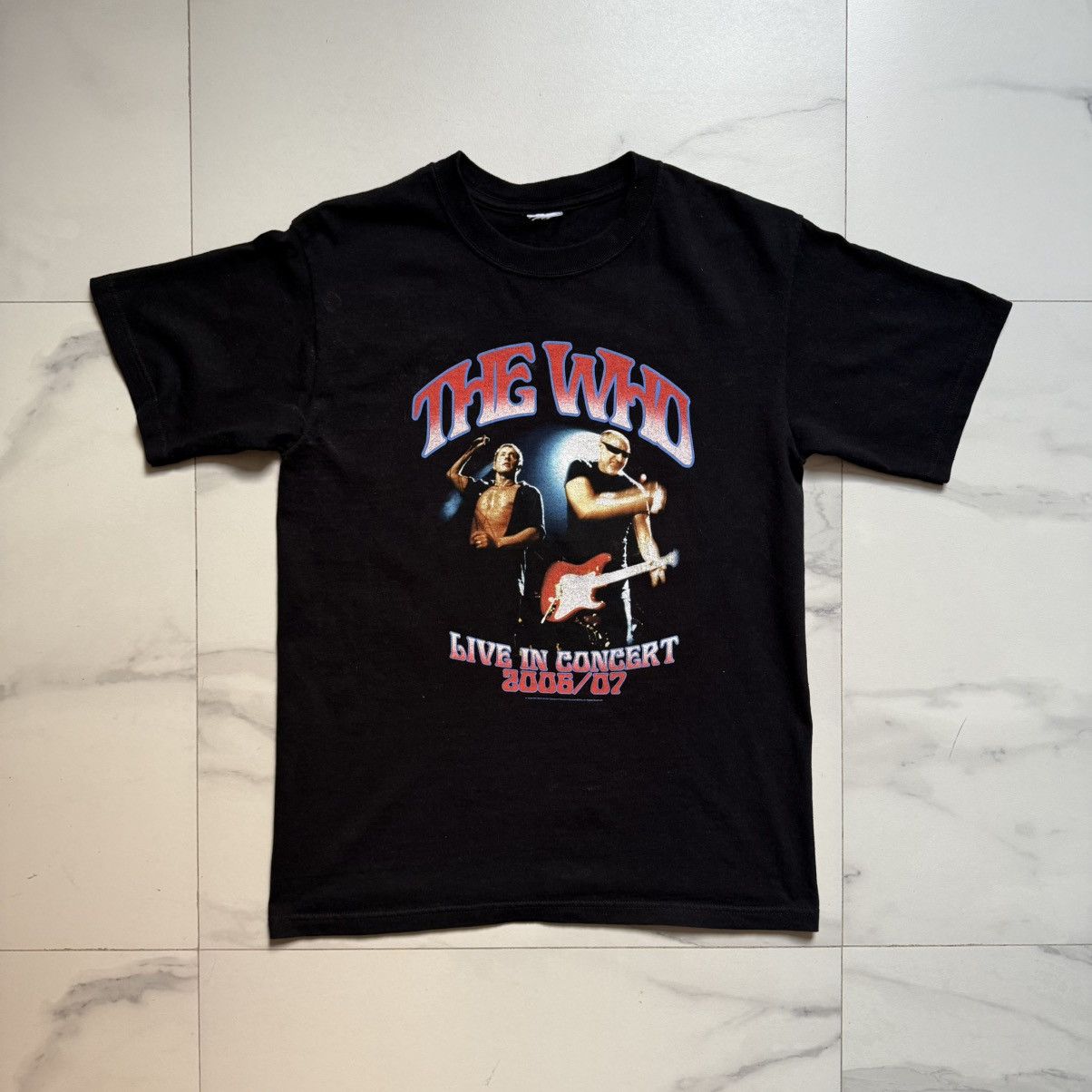Band Tees Vintage Y2K The Who Live In Concert 06/07 Size US M / EU 48-50 / 2 - 2 Thumbnail