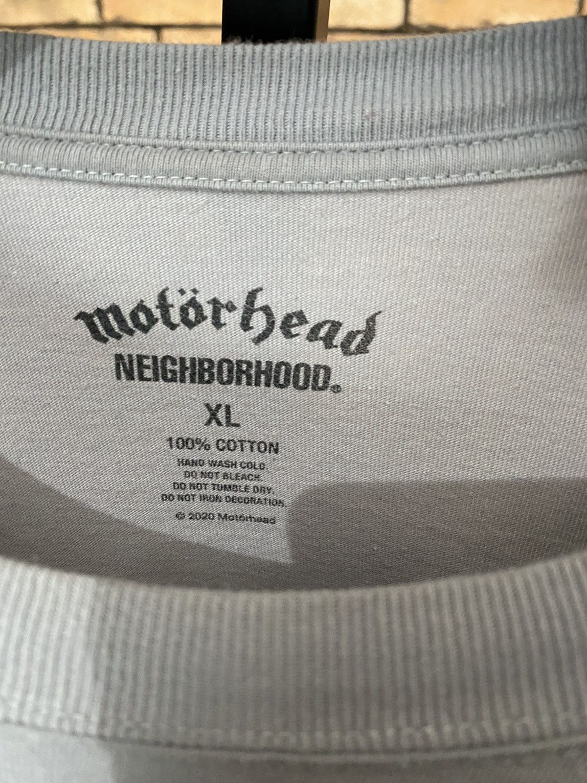 Neighborhood $148 JAPAN BAND METAL TEE MOTORHEAD NBHD LONG SLEEVE T SHIRT Size US XL / EU 56 / 4 - 5 Thumbnail