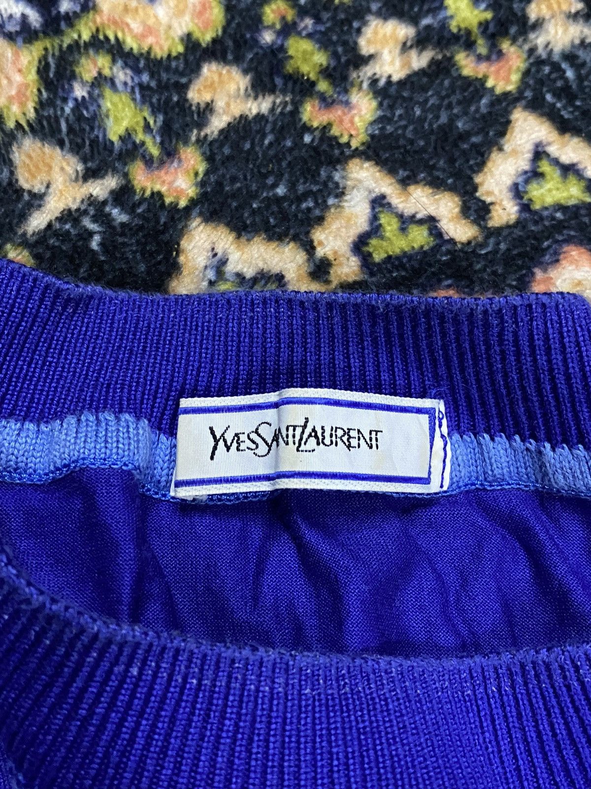 Yves Saint Laurent Vintage yves saint lauren paris knit t shirt Size US M / EU 48-50 / 2 - 4 Thumbnail