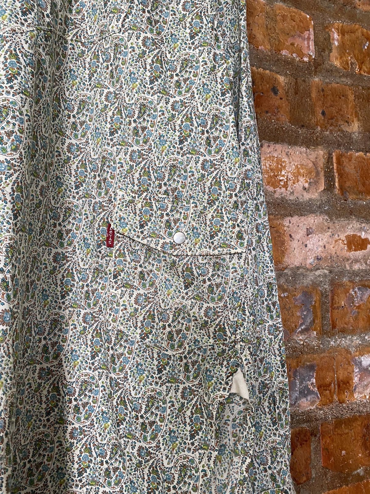 Kazuki Kuraishi × Levi's Vintage Clothing × Takahiromiyashita The Soloist. SS10 Levi's x Takahiro Miyashita paisley pullover Size US M / EU 48-50 / 2 - 9 Thumbnail
