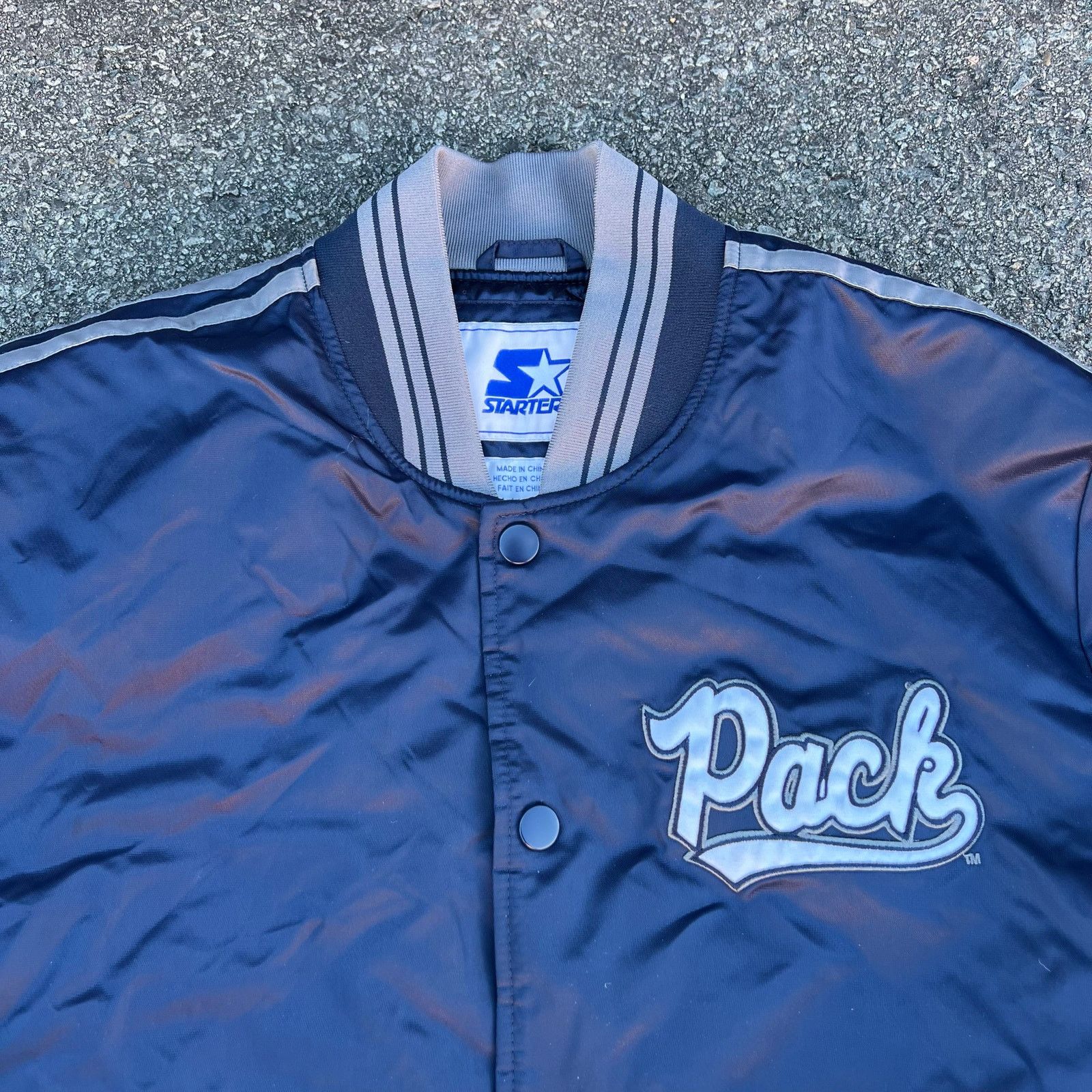 Starter Vintage Starter Nevada Script Home Game varsity jacket M Size US M / EU 48-50 / 2 - 2 Thumbnail