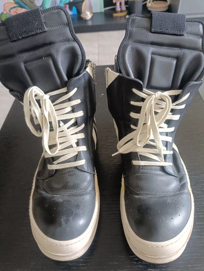 Rick Owens Rick Owens Black and White Fashion Sneakers-dmc Size US 10.5 / EU 43-44 - 1 Thumbnail