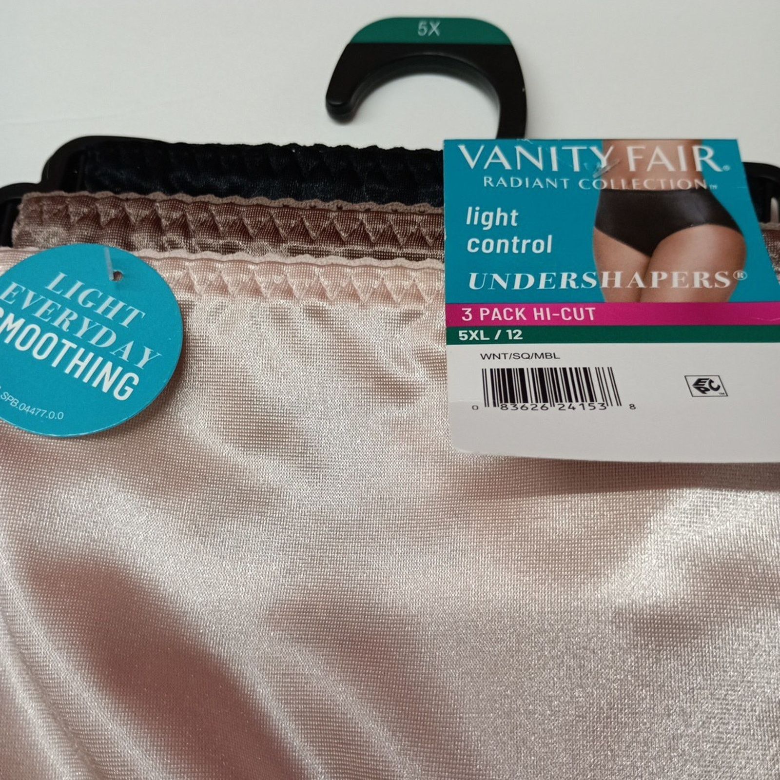 Other VANITY FAIR Women 3-Pair Hi Cut Panties Nylon Size 5XL/12 Size ONE SIZE - 5 Thumbnail