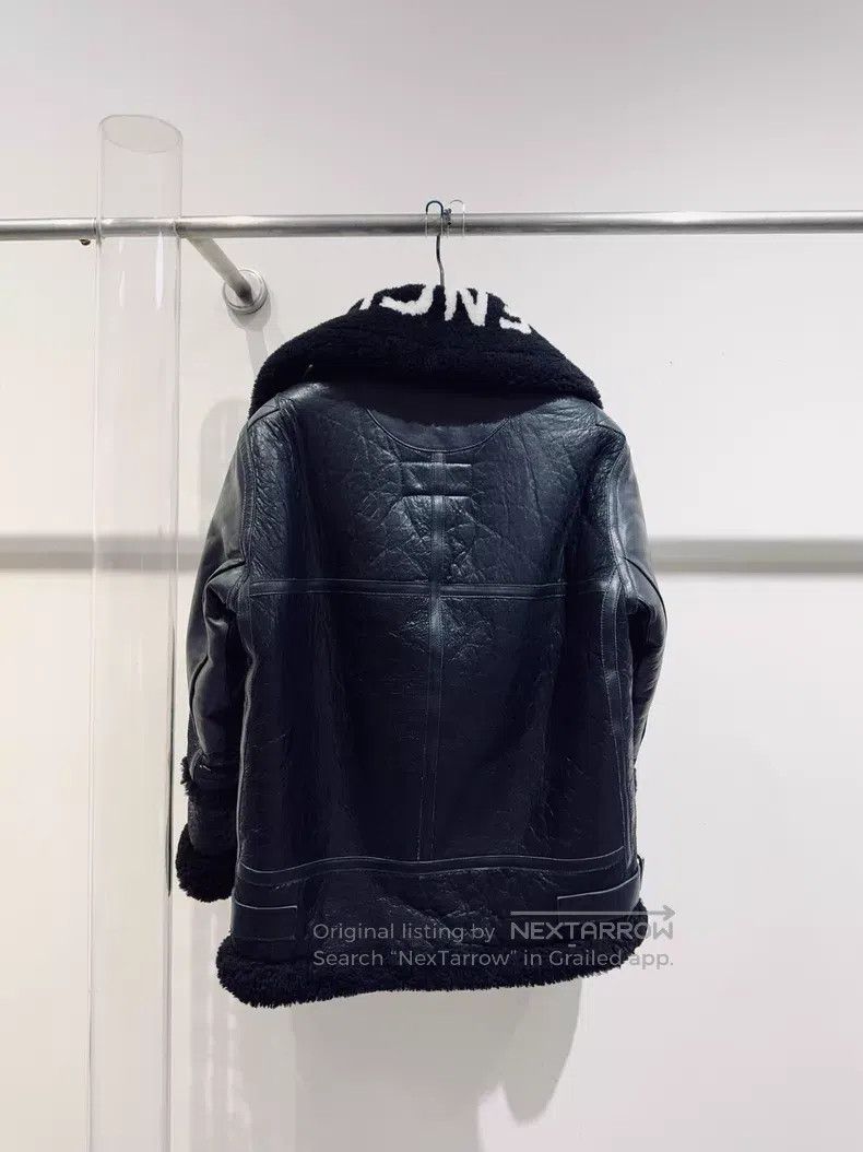 Balenciaga Balenciaga Fur and leather combination jacket Size XXS / US 00 / IT 34 - 2 Thumbnail