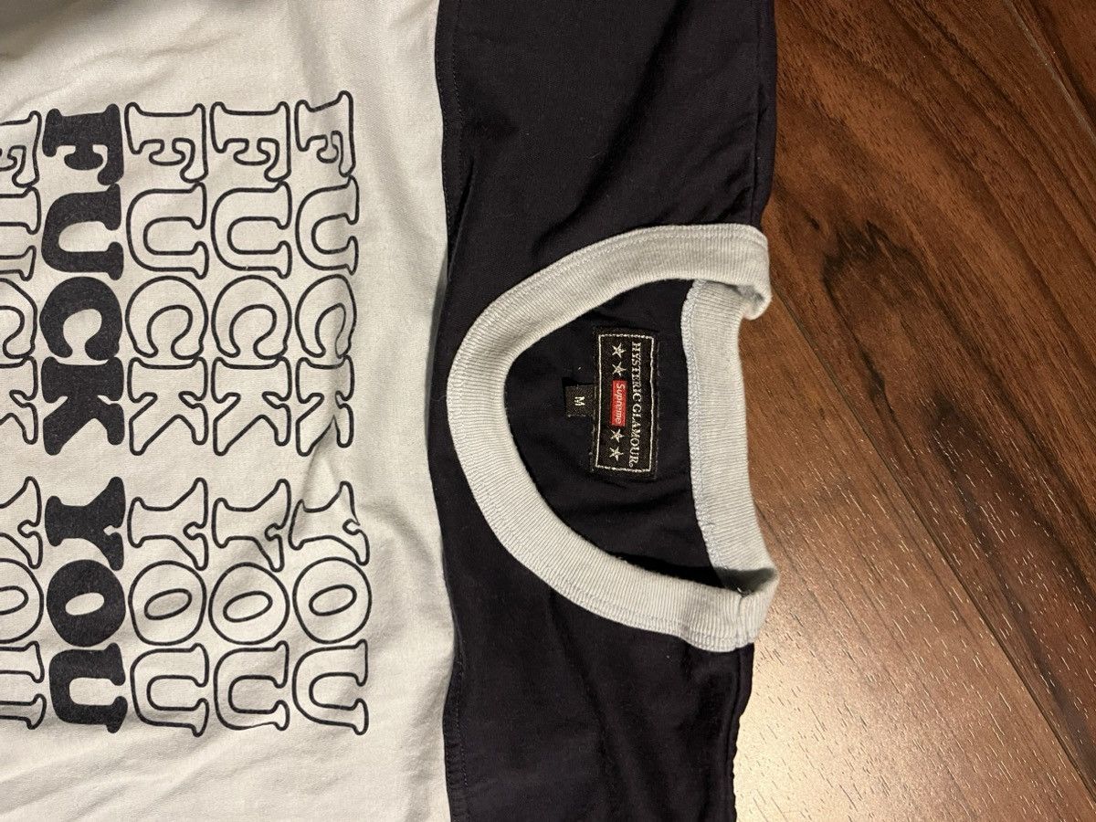 Hysteric Glamour × Supreme Supreme / hysteric glamour fuck shirt Size US M / EU 48-50 / 2 - 3 Thumbnail