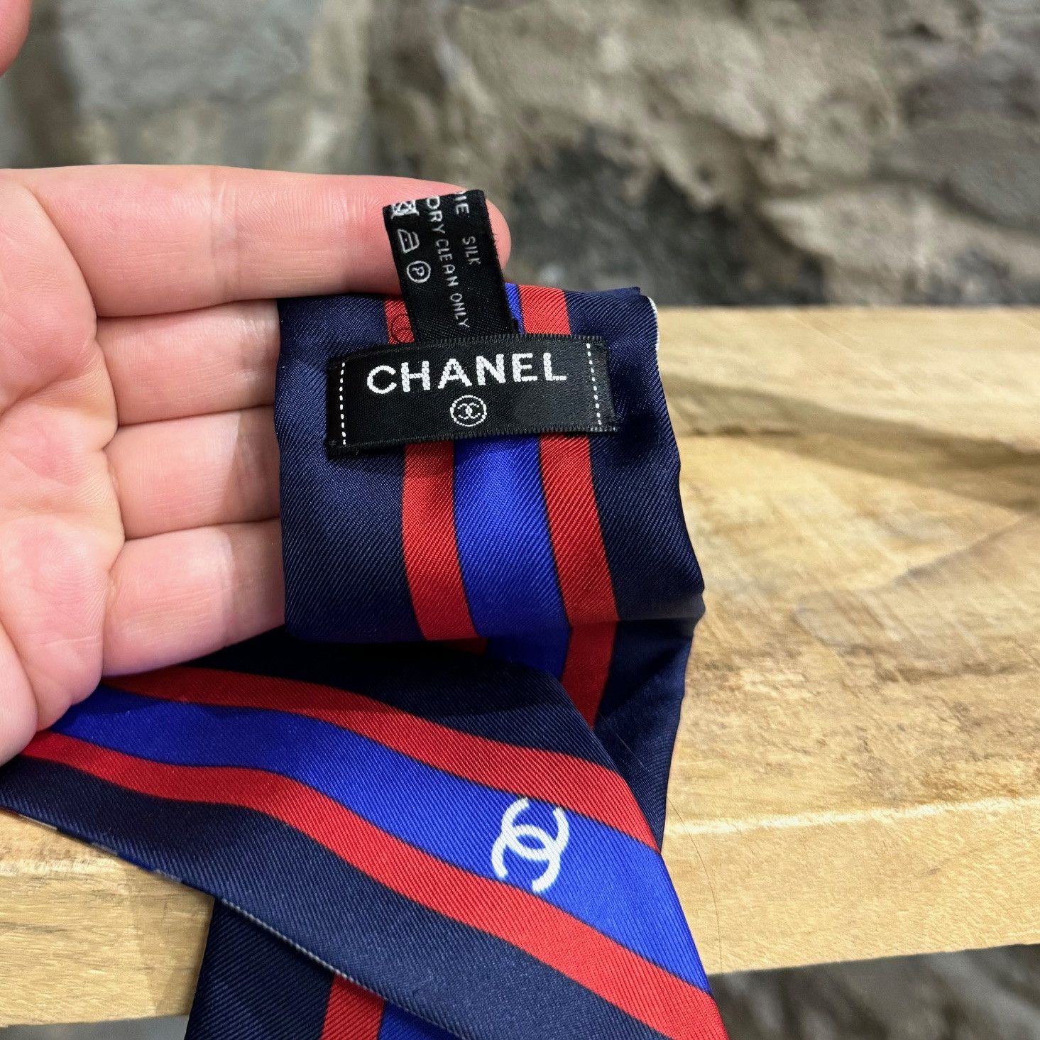 Chanel Chanel Cruise Ship Print Multicolour Silk Bandeau Size ONE SIZE - 7 Thumbnail