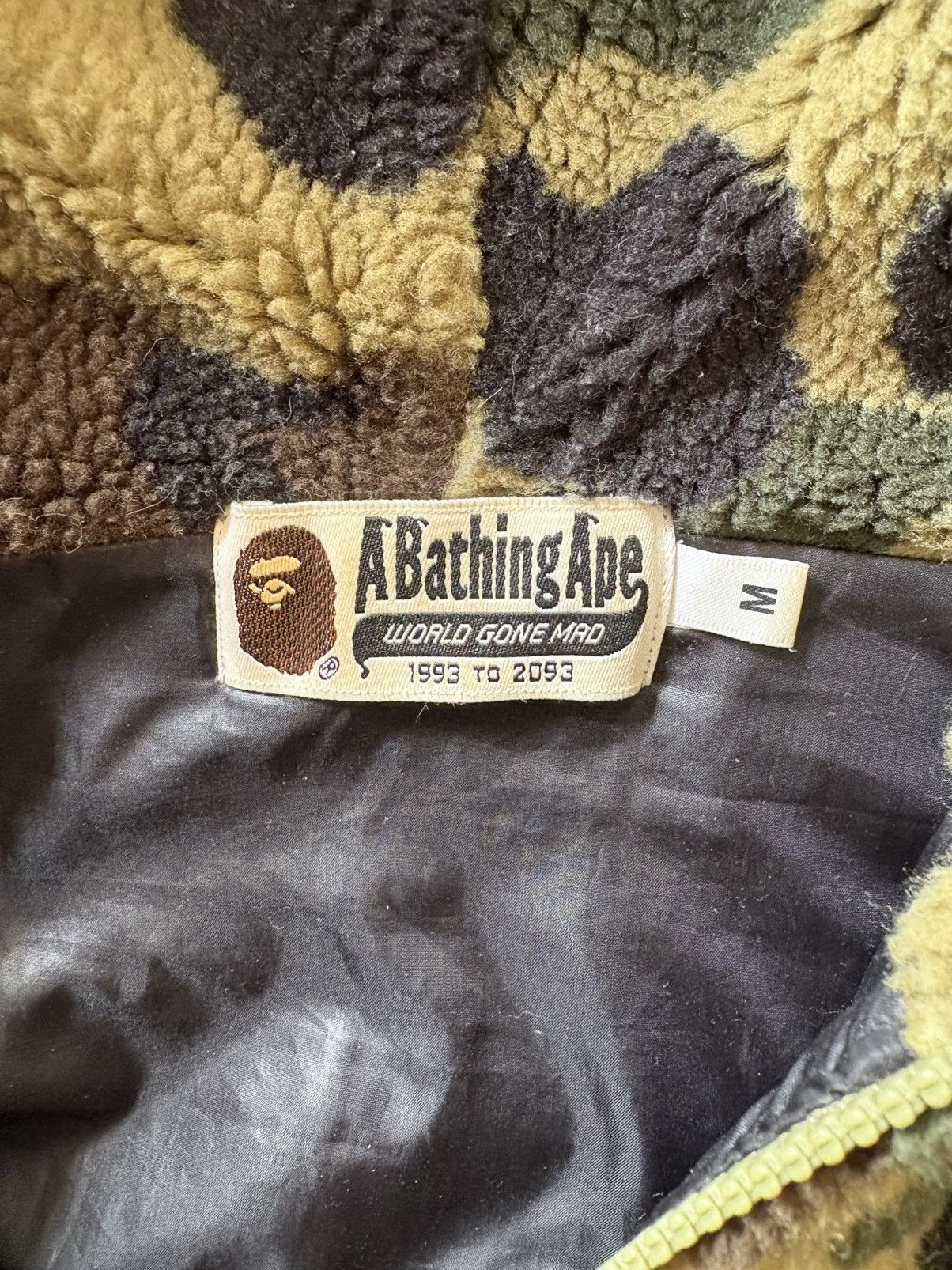 Bape 1st Camo Boa Shark Full Zip Hoodie Size US M / EU 48-50 / 2 - 7 Thumbnail