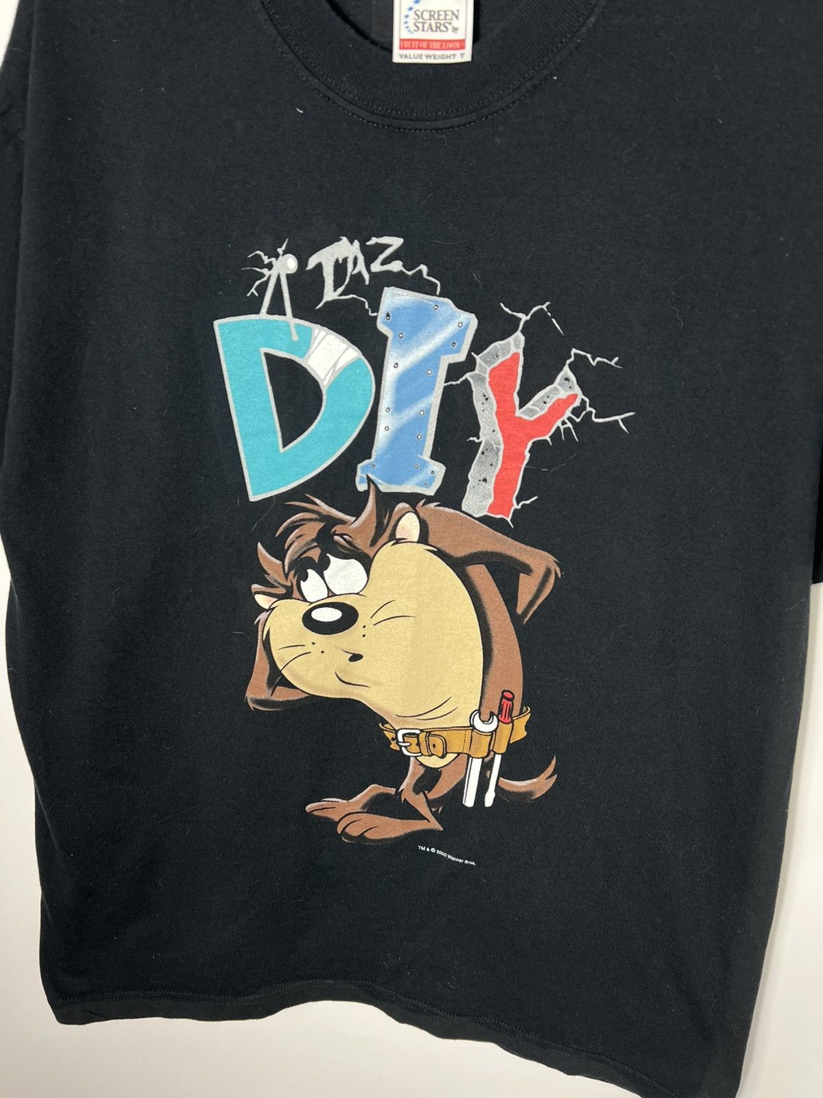 Vintage Vintage Looney Tunes Tasmanian Devil Taz 2000 rare T-shirt Size US L / EU 52-54 / 3 - 2 Thumbnail