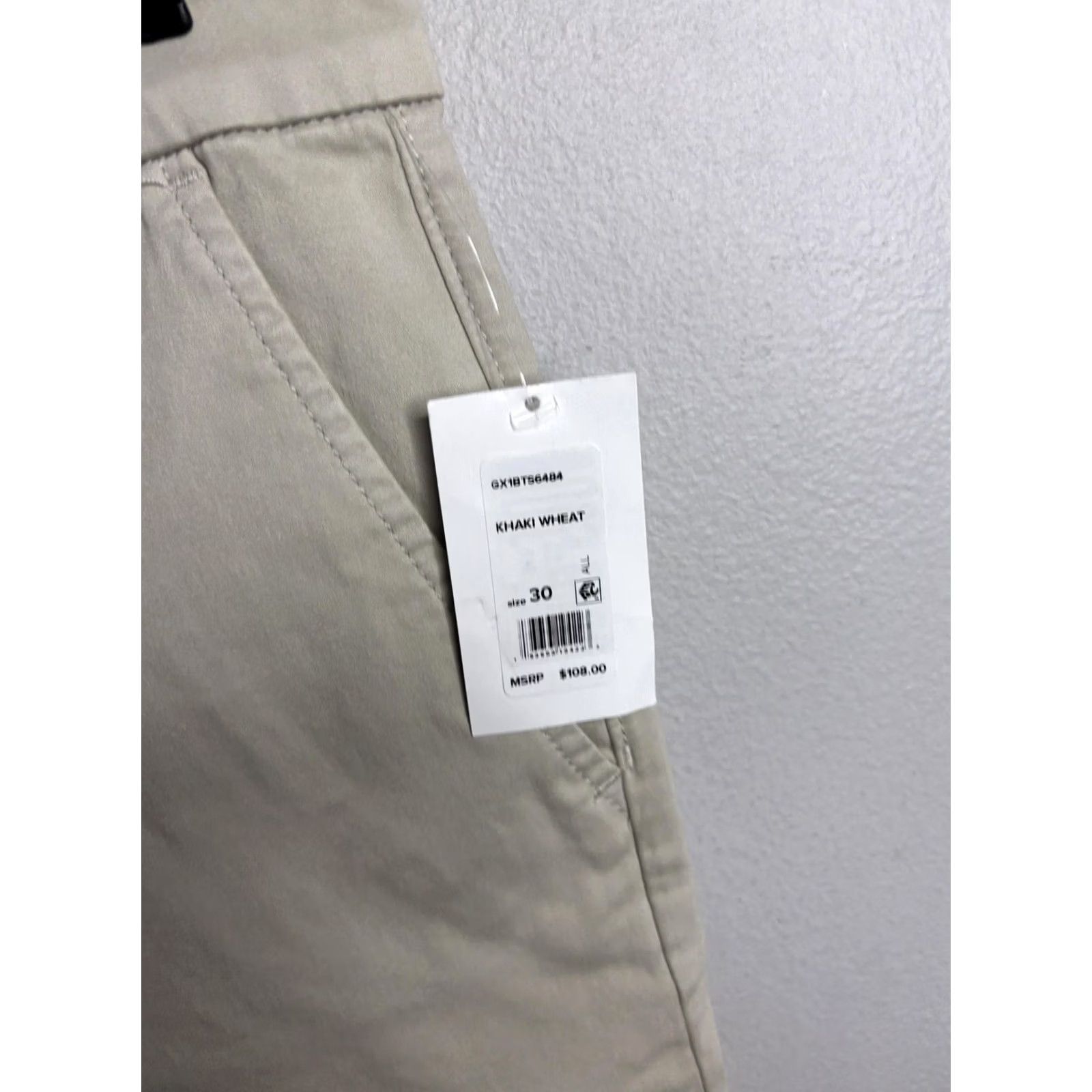 Vintage Joe's Jeans Shorts Mens 30 Beige Khaki Wheat Kinetic Soft Chino Stretch Flat Front Pockets Casual Vintage: No Size US 30 / EU 46 - 5 Thumbnail