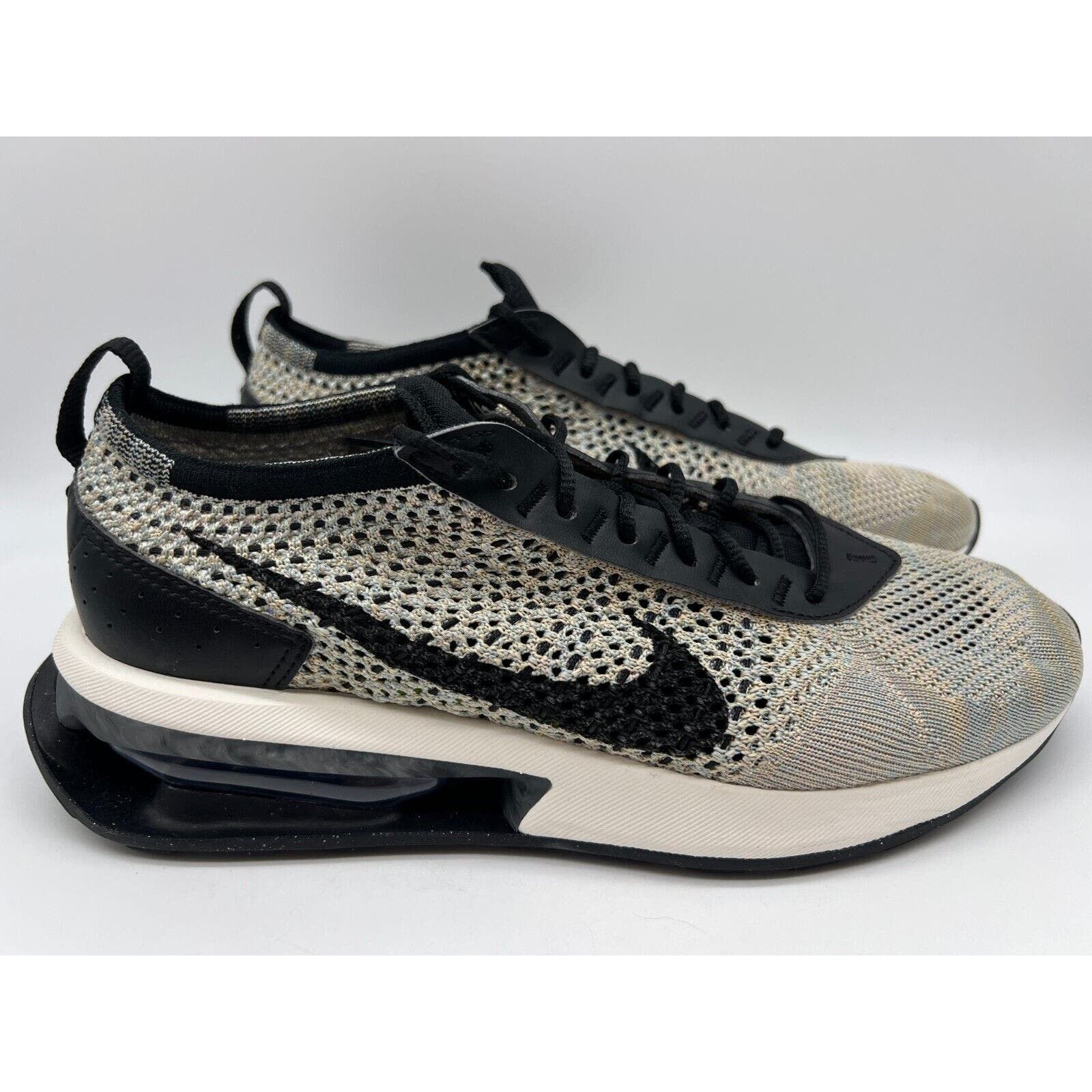 image of Nike Air Max Flyknit Racer Women's Beige/black Size 8.5 Shoes