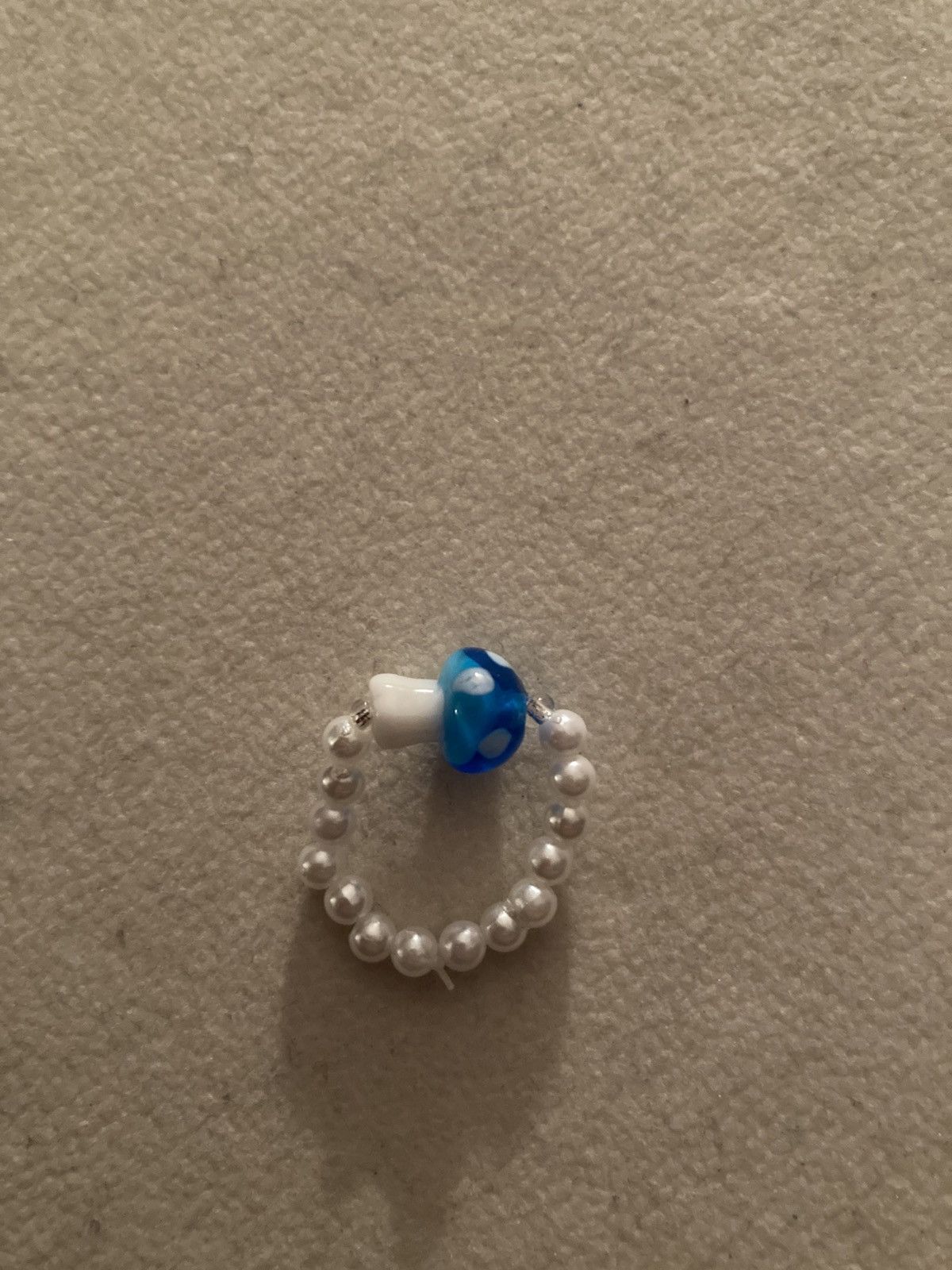 Other Blue mushroom ring Size ONE SIZE - 1 Preview