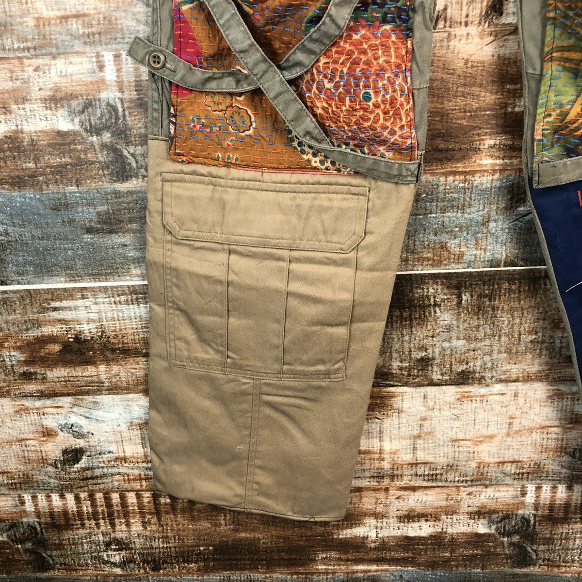 Japanese Brand DL Acoustic reconstruct Cargo Custom utility Pants #C1245 Size US 28 / EU 44 - 13 Thumbnail