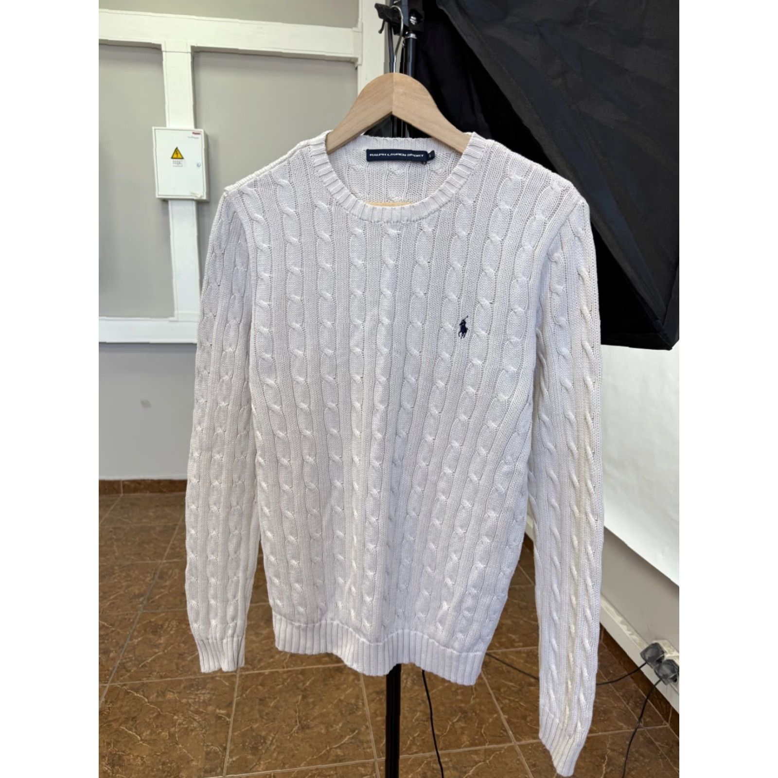 Ralph Lauren VINTAGE Ralph Lauren Sweater Women 90s Beige L Pullover Size L / US 10 / IT 46 - 2 Thumbnail