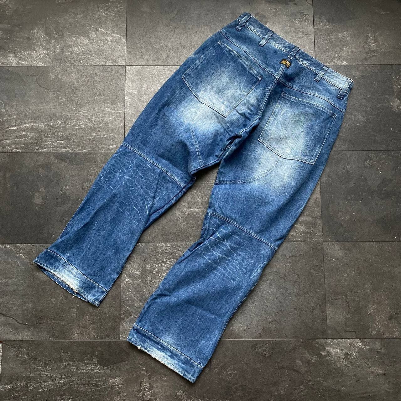 G-Star × Vintage Vintage g star baggy blue denim jeans Size US 34 / EU 50 - 1 Thumbnail