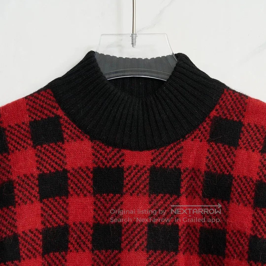 Saint Laurent Paris Saint Laurent Men's Classic Checkered Sweater. Size US M / EU 48-50 / 2 - 2 Thumbnail