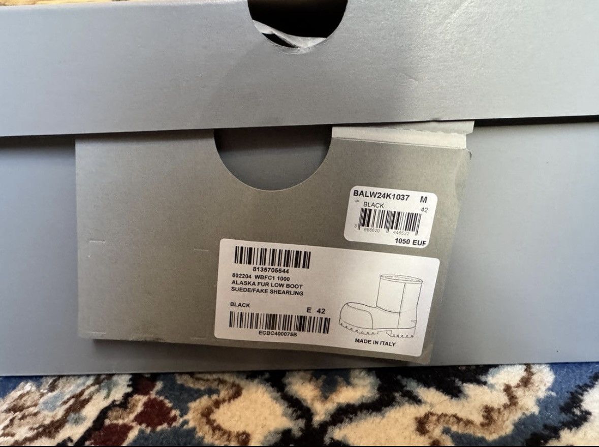 Balenciaga Balenciaga Alaska fur Boots 42 Size US 9.5 / EU 42-43 - 6 Thumbnail