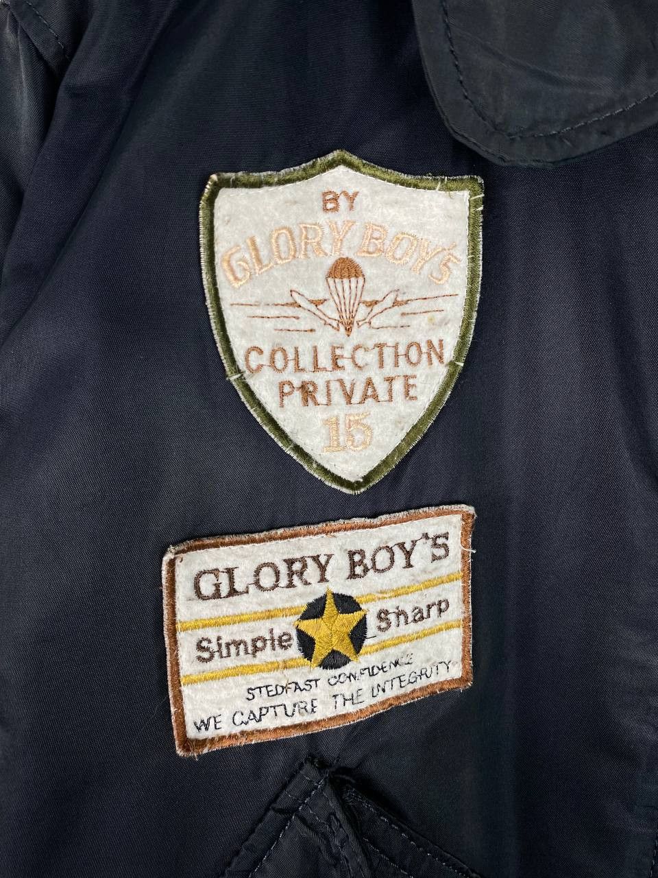 Japanese Brand glory boys bomber jacket sunfaded nice design Size US L / EU 52-54 / 3 - 3 Thumbnail