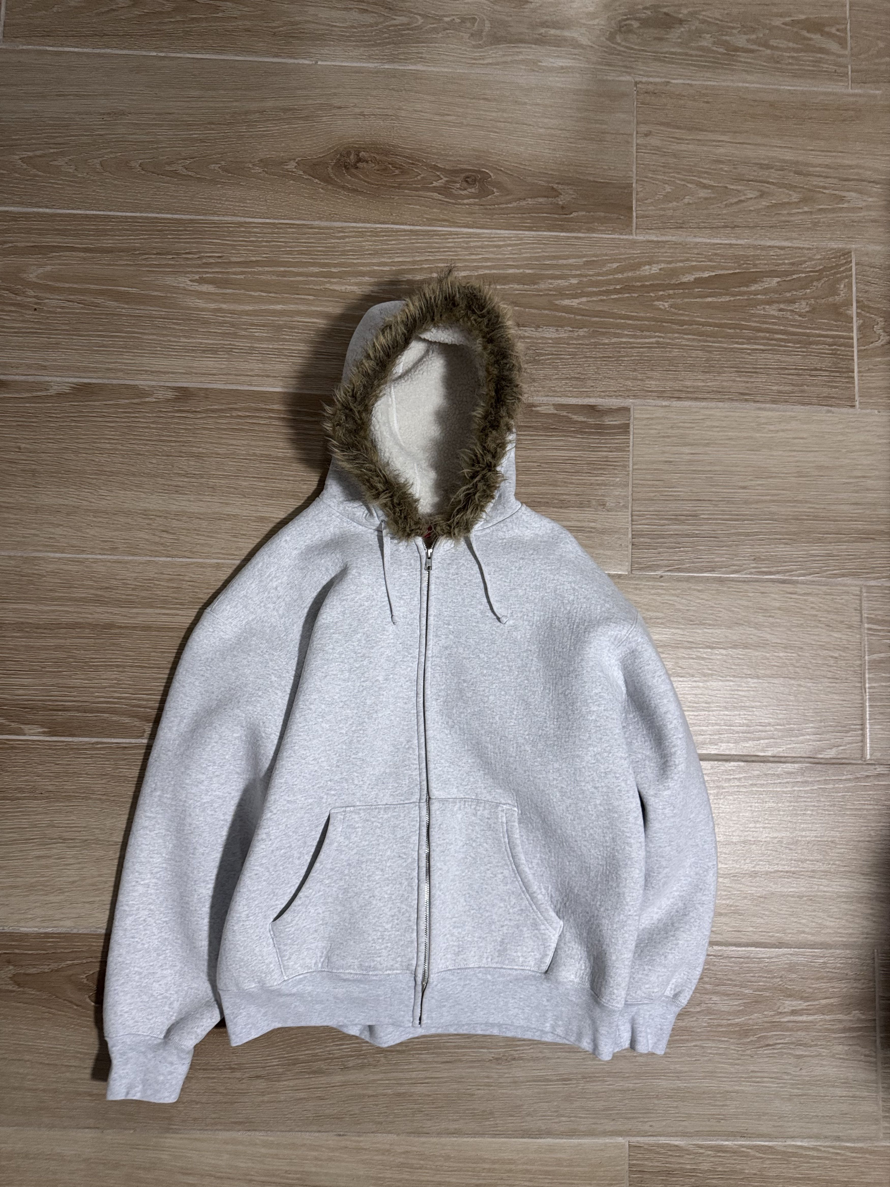 Supreme IDGAF Zip Up Hooded Sweatshirt | Grailed