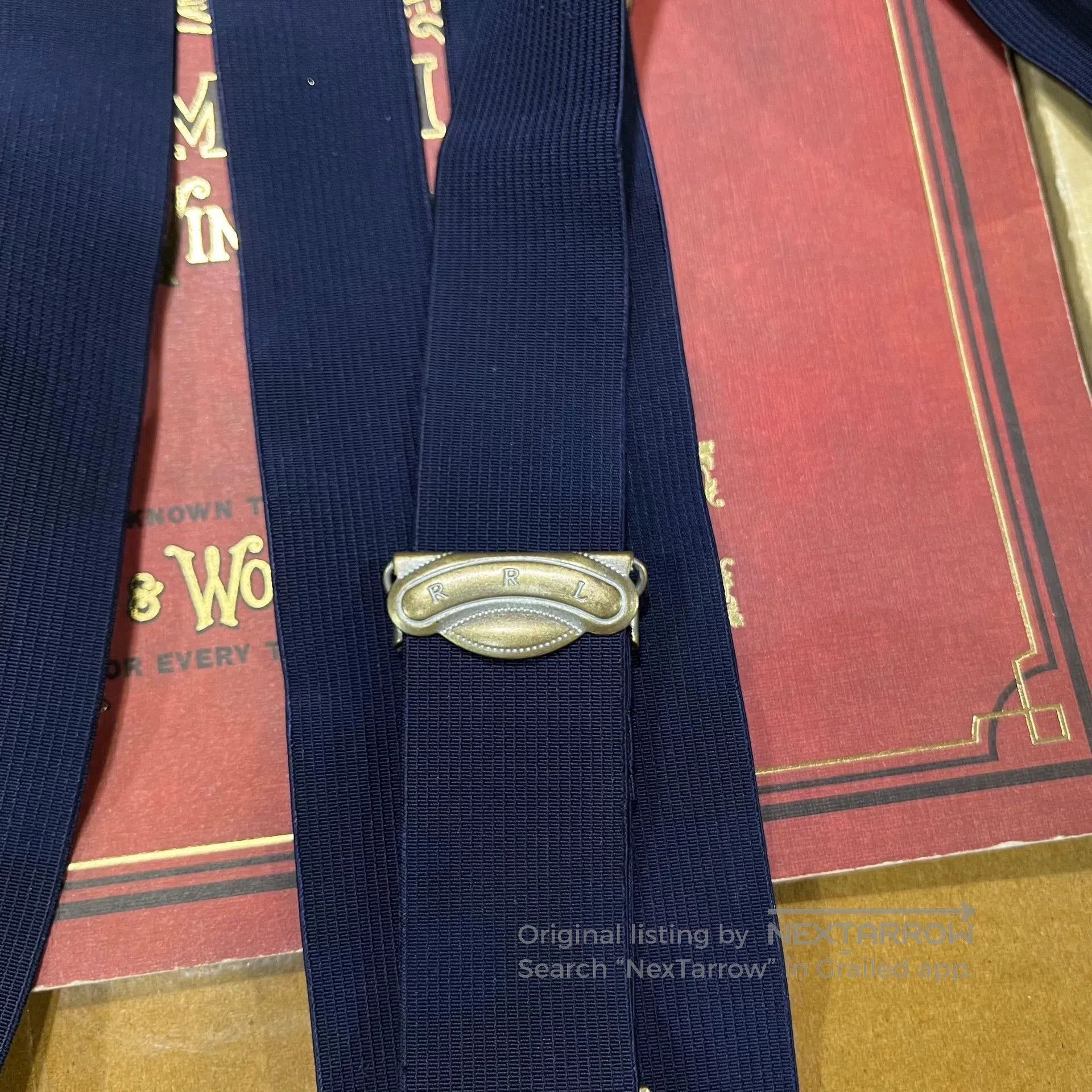 RRL Ralph Lauren rrl double rl suspenders by ralph lauren. Size ONE SIZE - 4 Thumbnail
