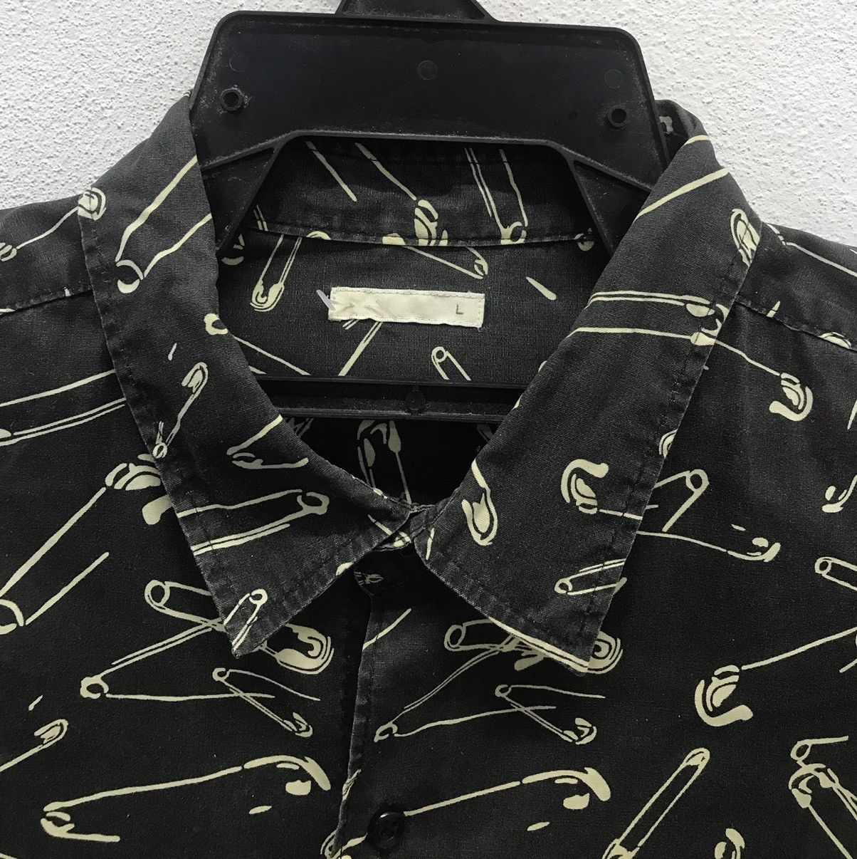 Japanese Brand × Vintage Vintage Japanese Brand Shirt Button Up Size US L / EU 52-54 / 3 - 3 Thumbnail