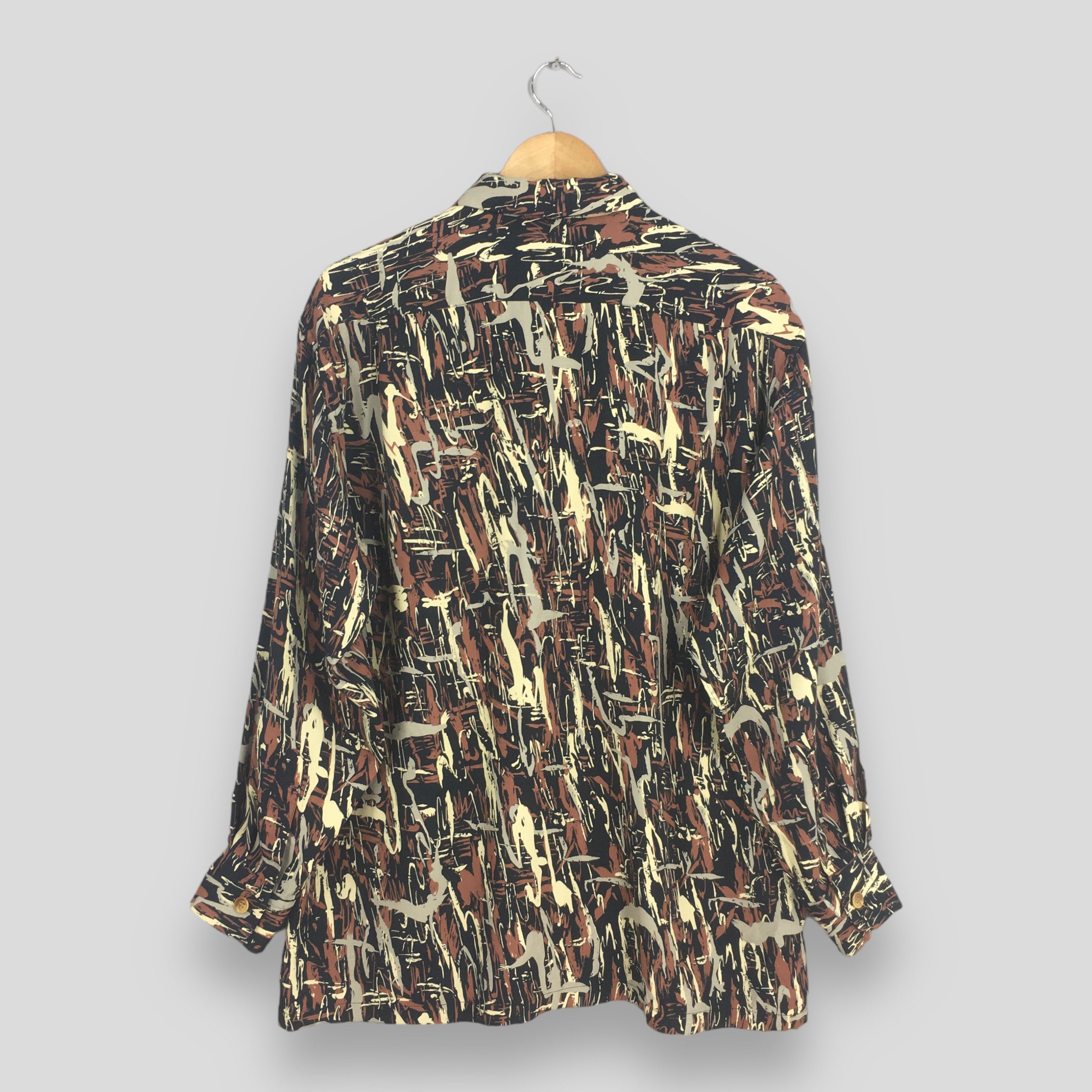 Nicole Club Vintage 90s Nicole Club Abstract Pattern Shirt Large Size US L / EU 52-54 / 3 - 7 Thumbnail