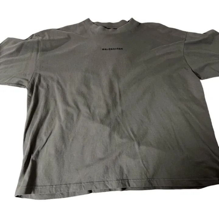 Balenciaga Balenciaga Simple Logo Relaxed T-Shirt Size US M / EU 48-50 / 2 - 1 Thumbnail