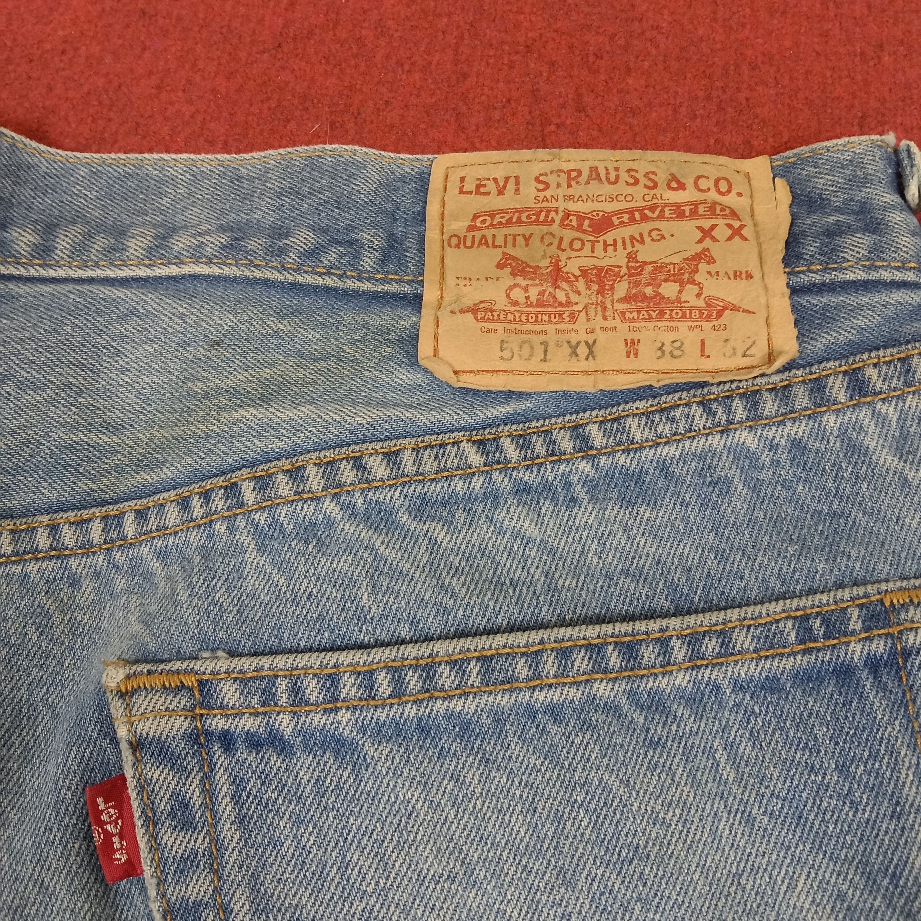Levi's Levis Streetwear Style Custom Flowers Design Jeans Size US 37 - 15 Thumbnail