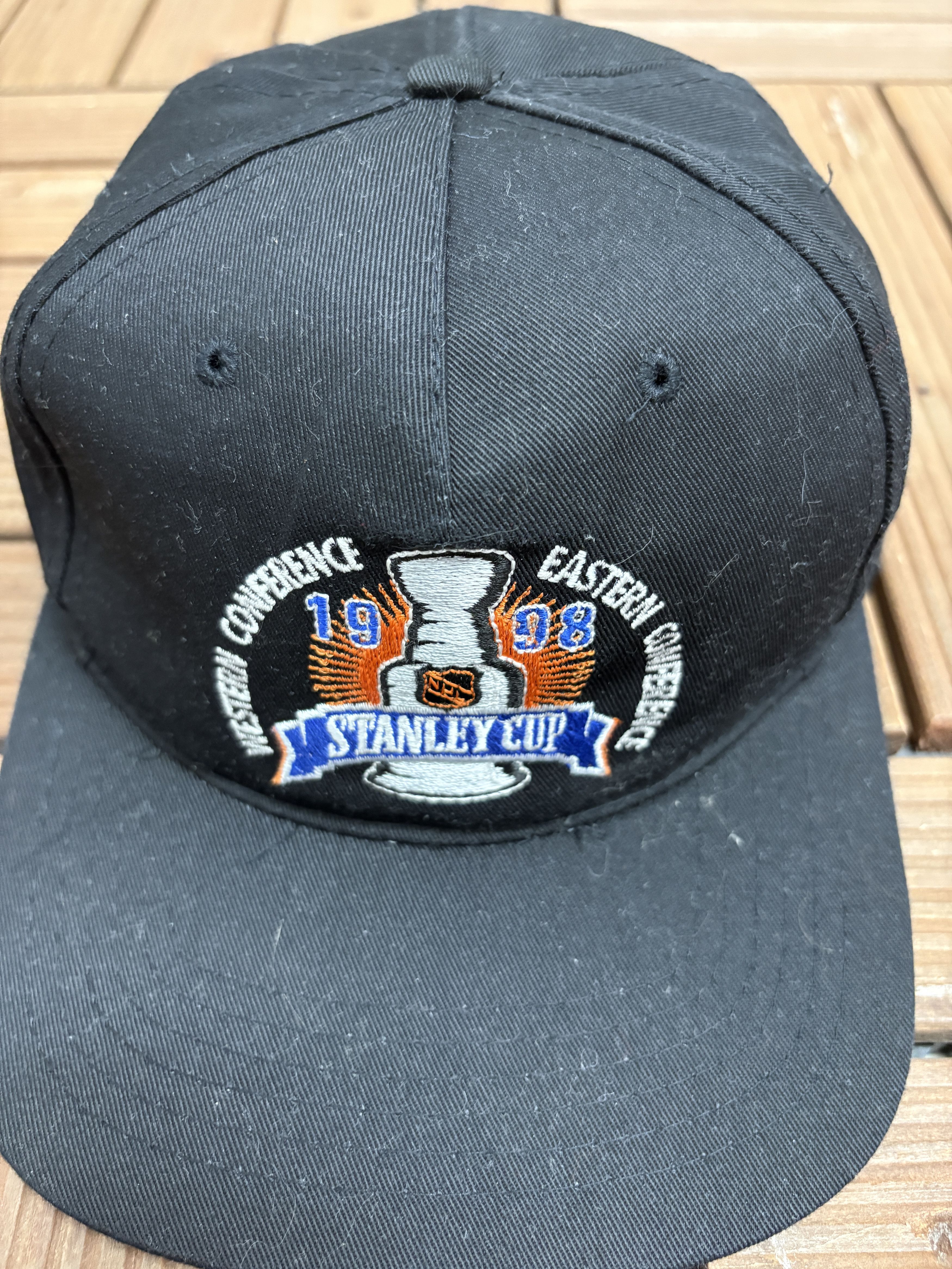 Vintage Stanley Cup 1998 Vintage Black Hat Cap Size ONE SIZE - 3 Thumbnail