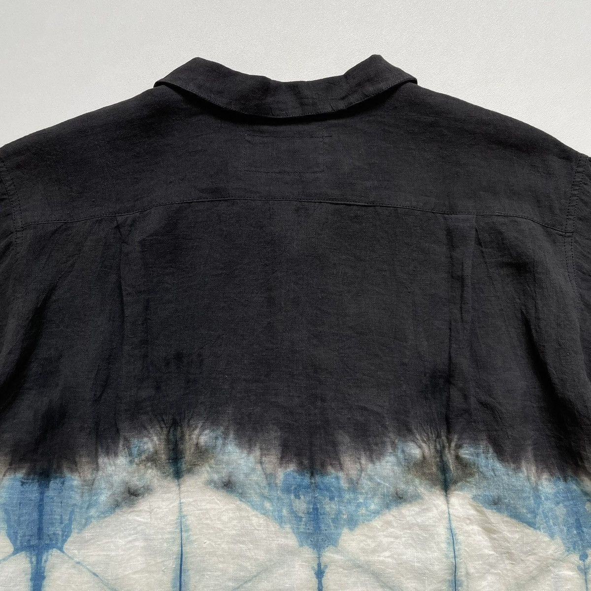 Story Mfg. ‘Peace Tie Dye Print’ Linen Shirt Size US M / EU 48-50 / 2 - 15 Thumbnail