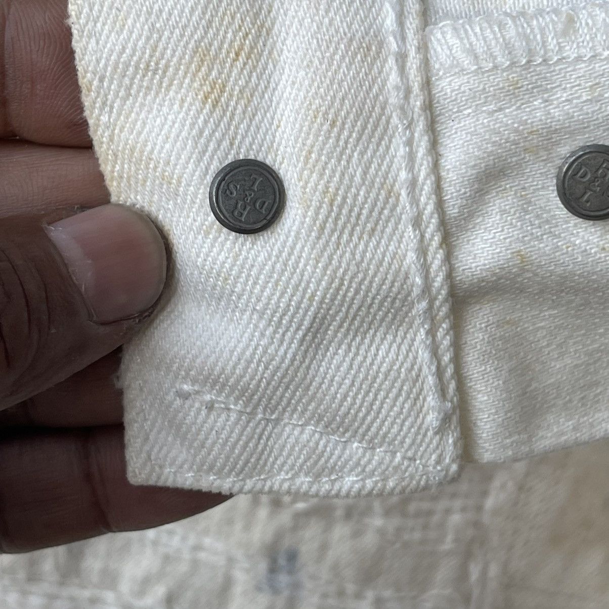 Helmut Lang Denim & Supply Ralph Lauren Boro Sashiko Distressed Denim Size US 32 / EU 48 - 9 Thumbnail
