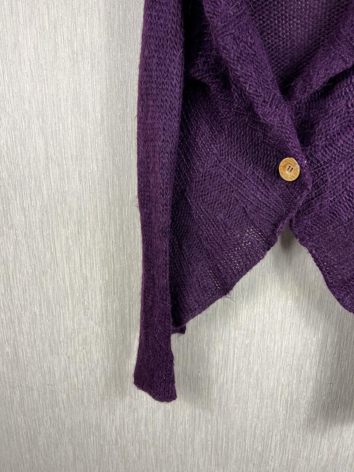 Diesel Vintage Diesel y2k alpaca open knit sweater cardigan goth Size M / US 6-8 / IT 42-44 - 6 Thumbnail