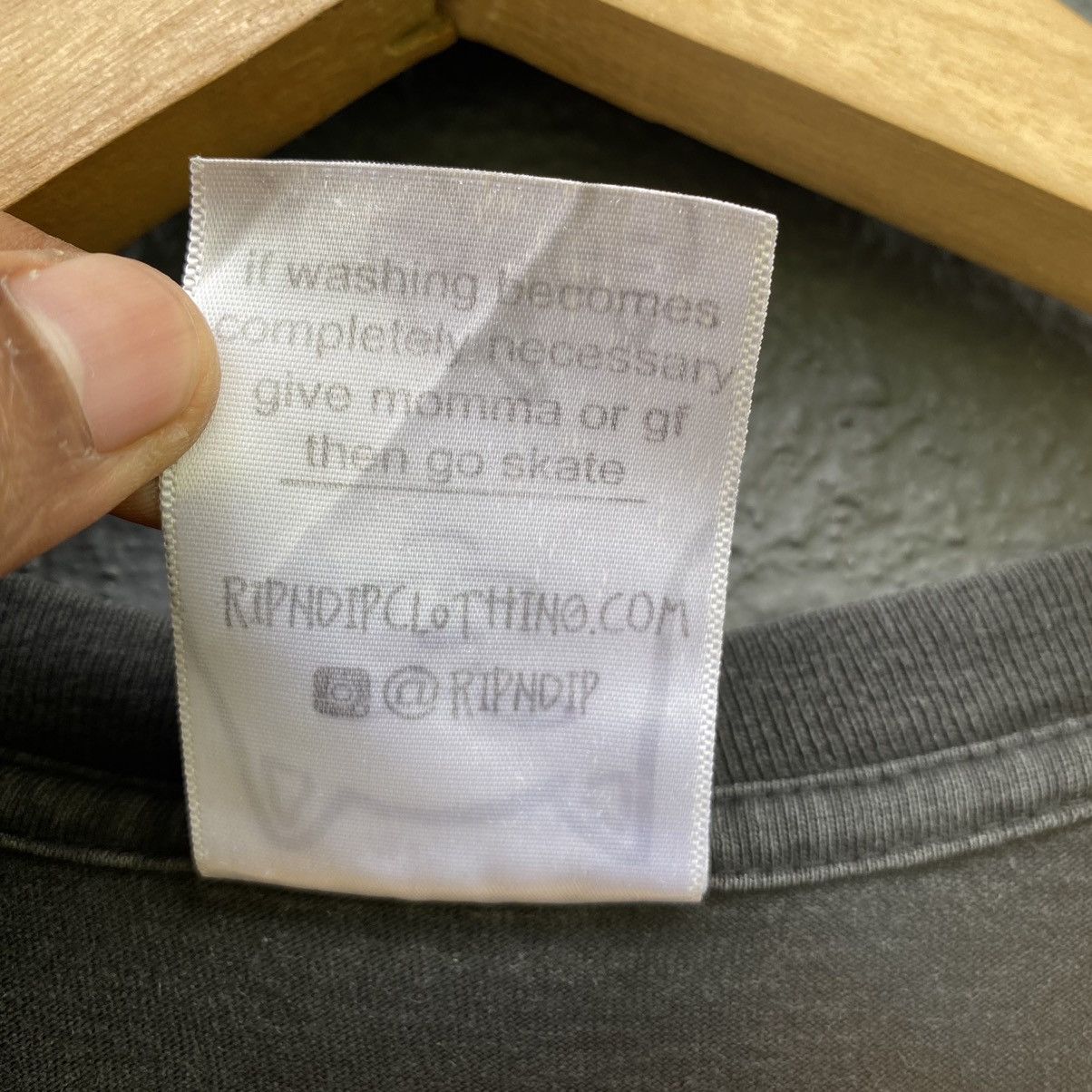 RIPNDIP Thrashed Faded Vintage Y2K RipNDip Skateboard ERD GRUNGE TEE Size US XL / EU 56 / 4 - 9 Thumbnail