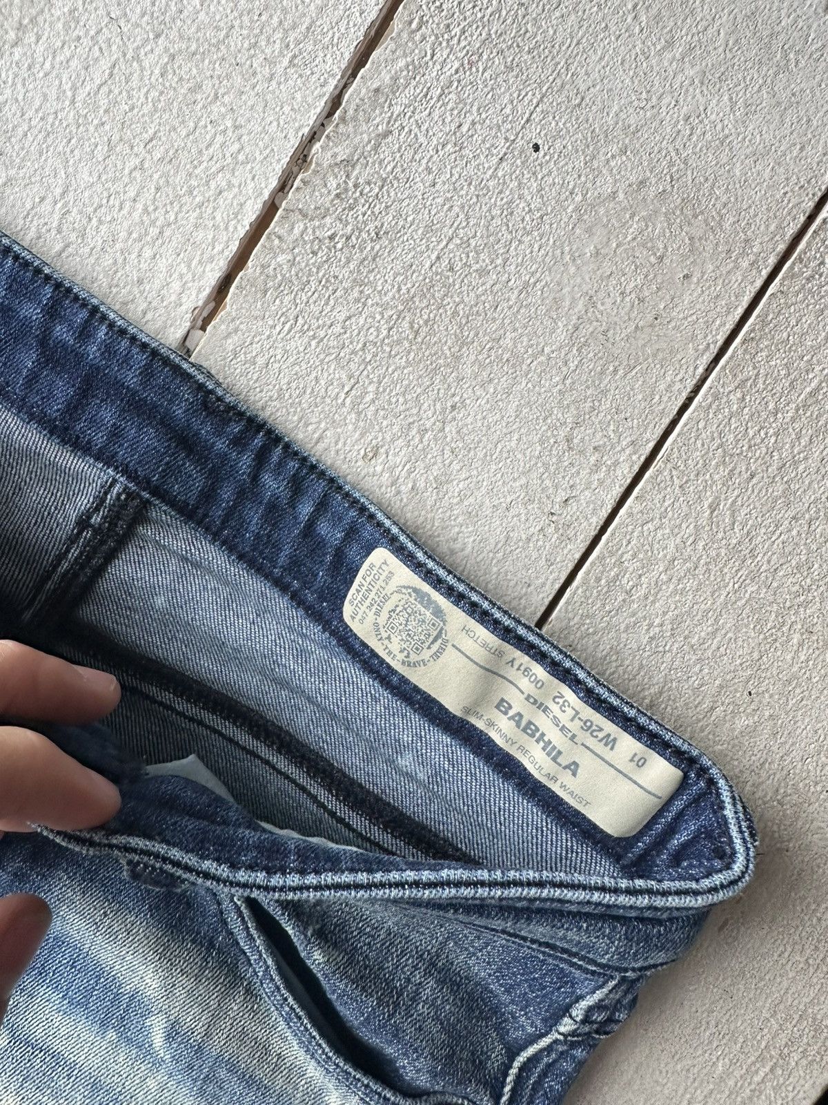 Diesel 🚨Gothic Diesel Regular Slim relax Flared Jeans Womens Size 26" / US 2 / IT 38 - 7 Thumbnail
