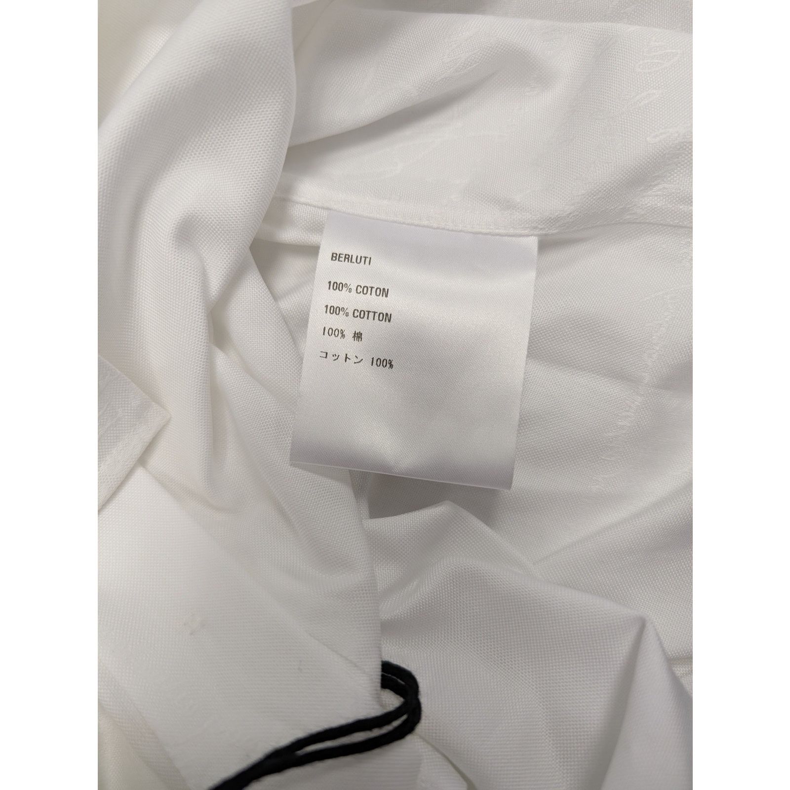 Berluti o1rshd1 Button up Shirt in White Size US M / EU 48-50 / 2 - 18 Thumbnail