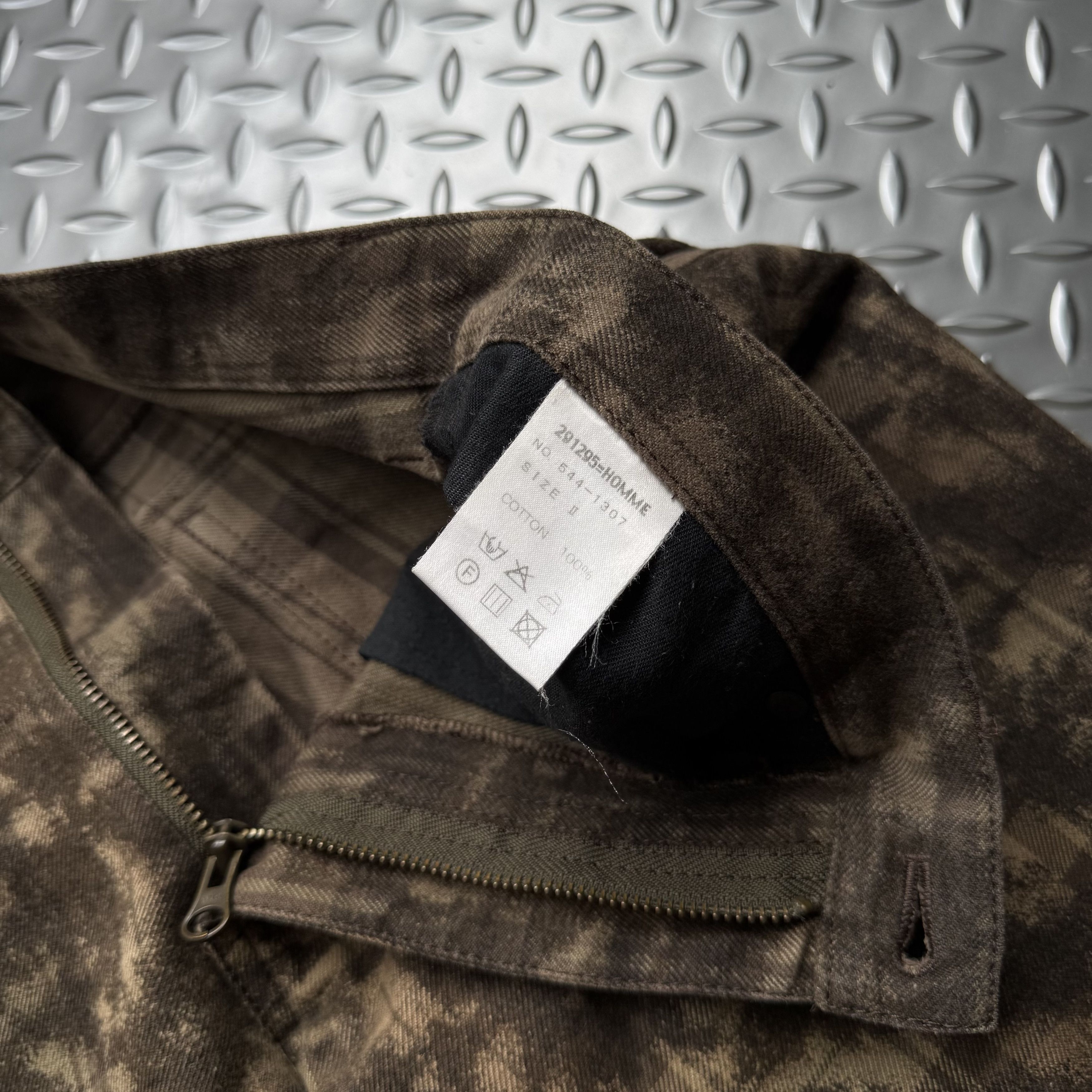 If Six Was Nine 291295=HOMME Archive Pattern Pants Size US 32 / EU 48 - 8 Thumbnail