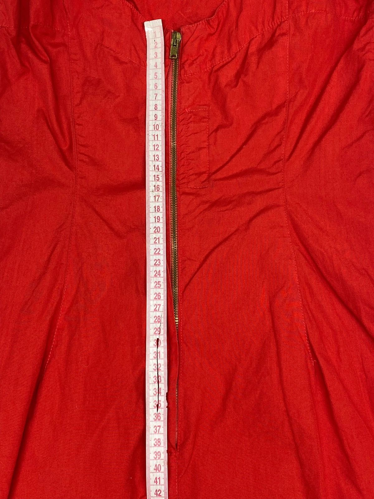 Katharine Hamnett London Vintage 1980s Katharine Hamnett Hot Red Bustier Dress Size M / US 6-8 / IT 42-44 - 17 Thumbnail
