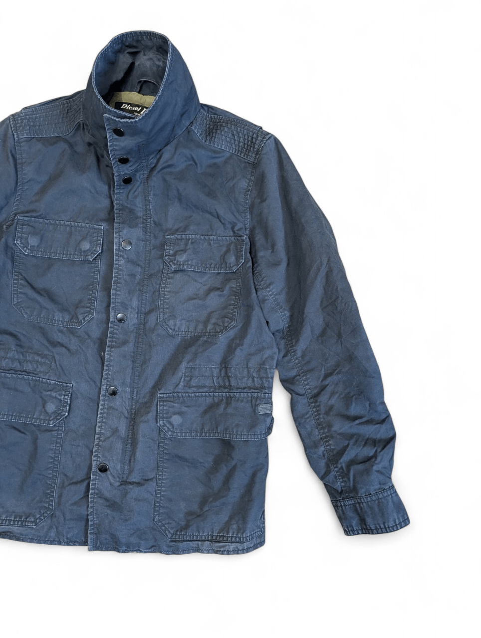 Diesel DIESEL Cargo Jacket Military Field Jacket In Navy Size US S / EU 44-46 / 1 - 15 Thumbnail