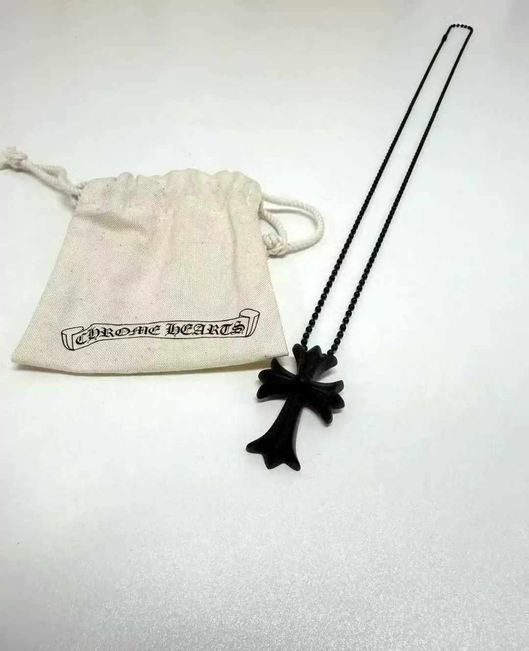 Chrome Hearts chrome hearts black cross pendant necklace Size ONE SIZE - 1 Preview