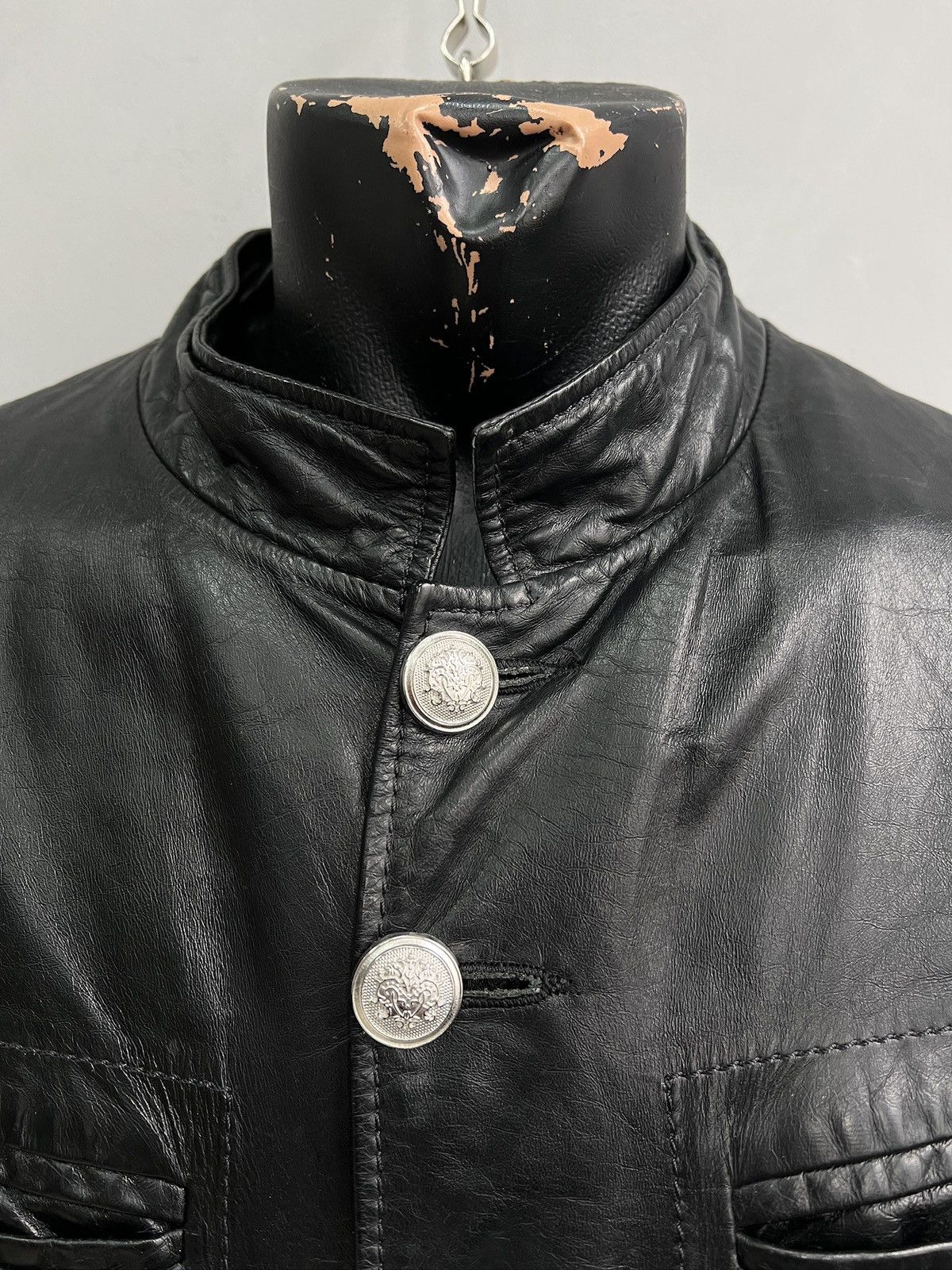 PPFM Black hysteric glamour Jacket Vintage napoleon Biker 90s Size US M / EU 48-50 / 2 - 5 Thumbnail