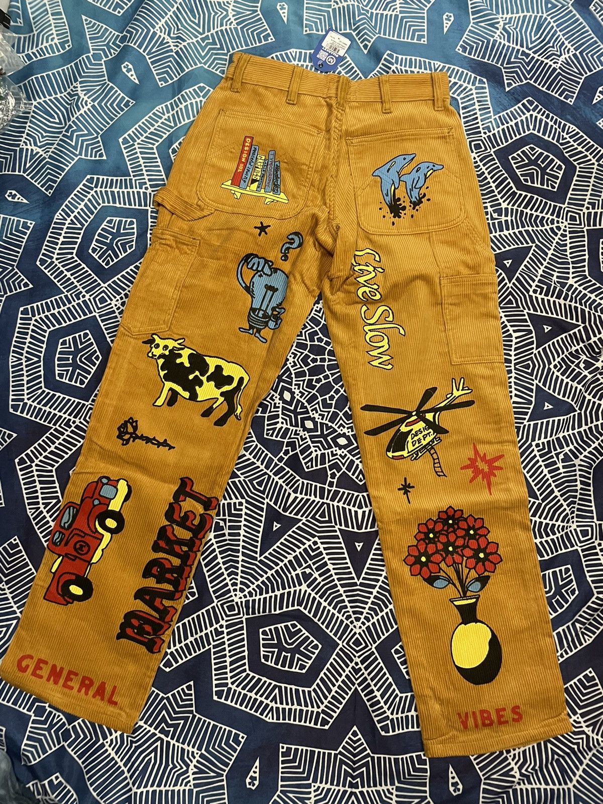 Market Market Corduroy Boosted Club Pants Size US 28 / EU 44 - 5 Thumbnail