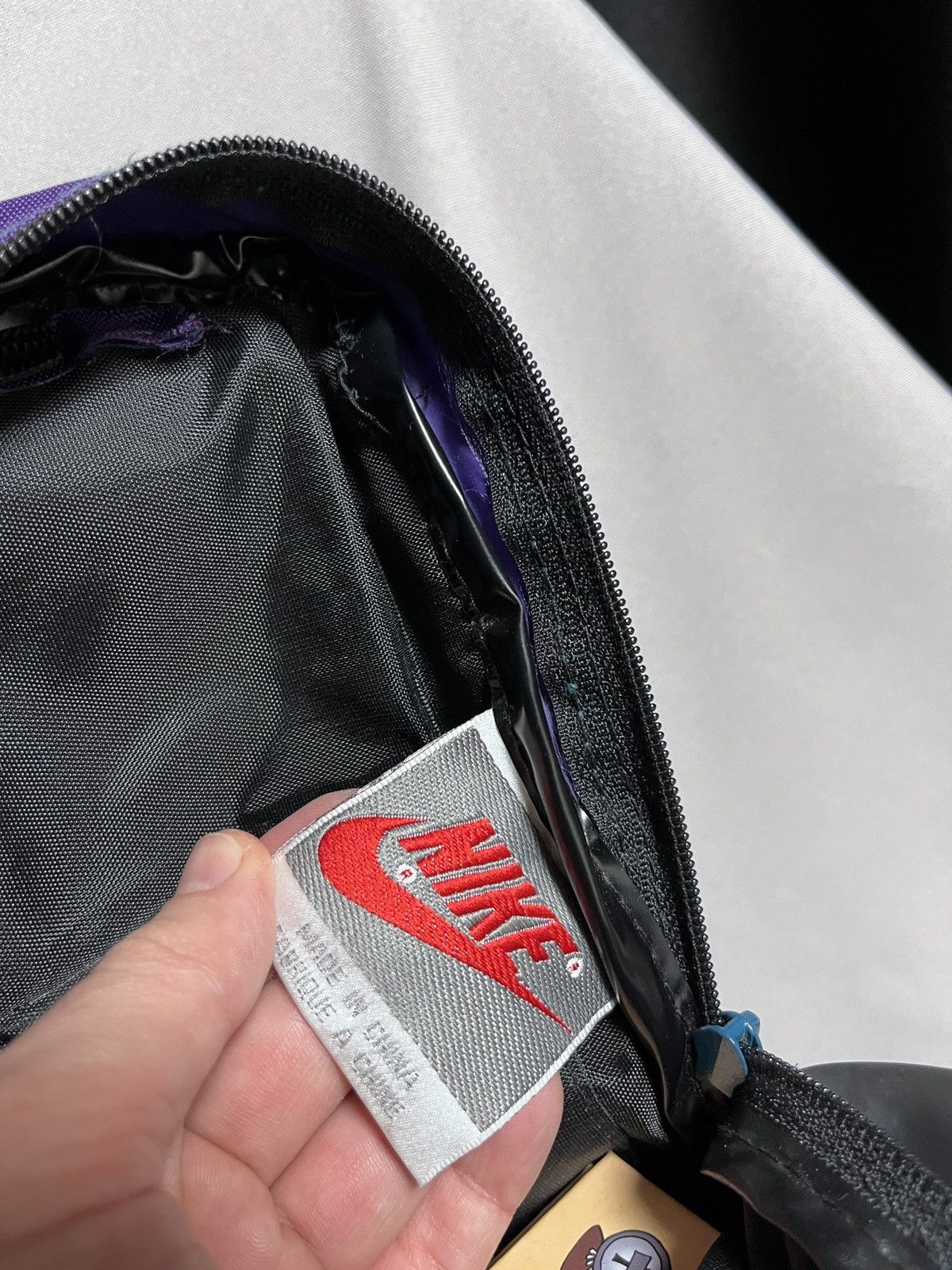 Nike Nike Vintage Violet Evangelion Style Vintage Backpack Size ONE SIZE - 13 Thumbnail