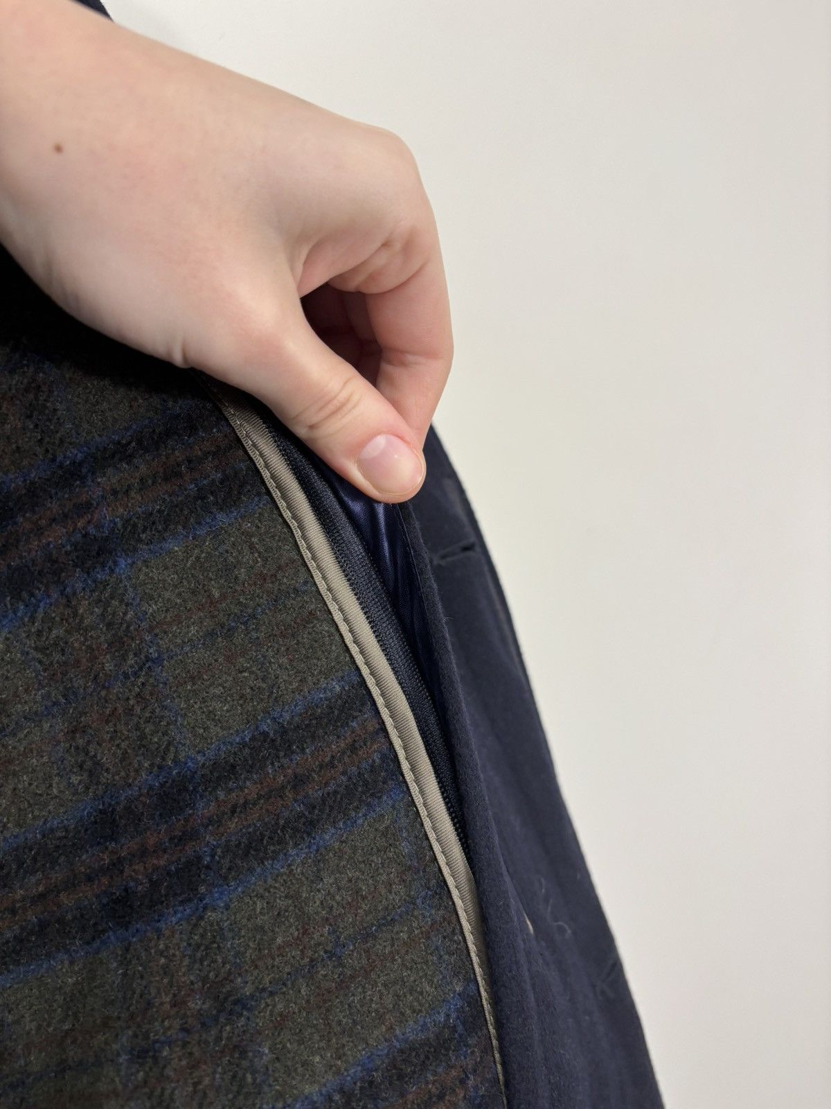 Other Lodenfrey Men’s Tyrol Loden Navy Blue Wool Long Overcoat Size US XL / EU 56 / 4 - 14 Thumbnail