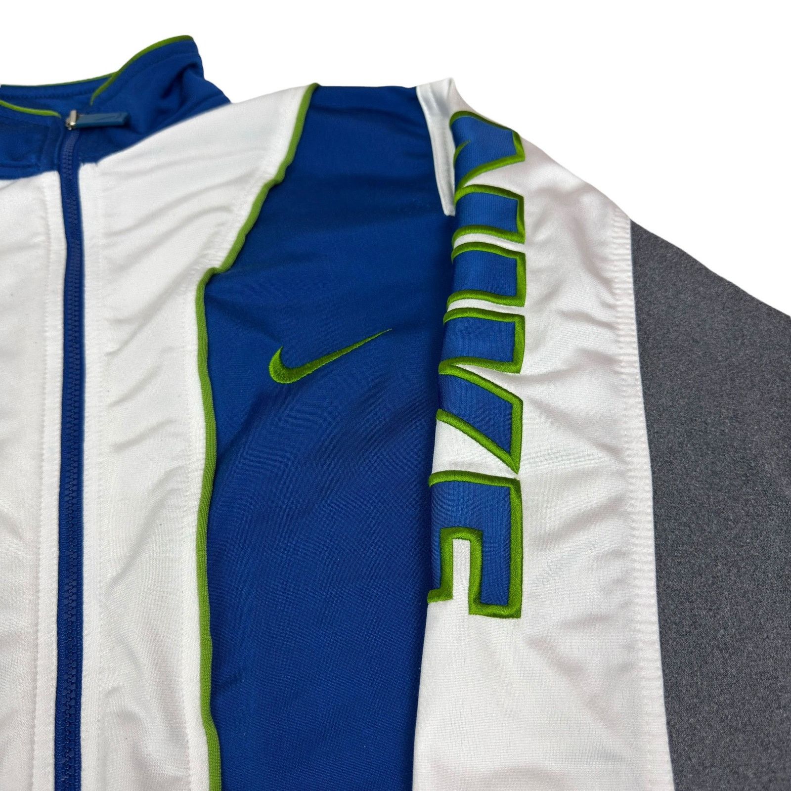 Nike Nike Men Swoosh Long Sleeve Full Zip Track Jacket Size US L / EU 52-54 / 3 - 4 Thumbnail