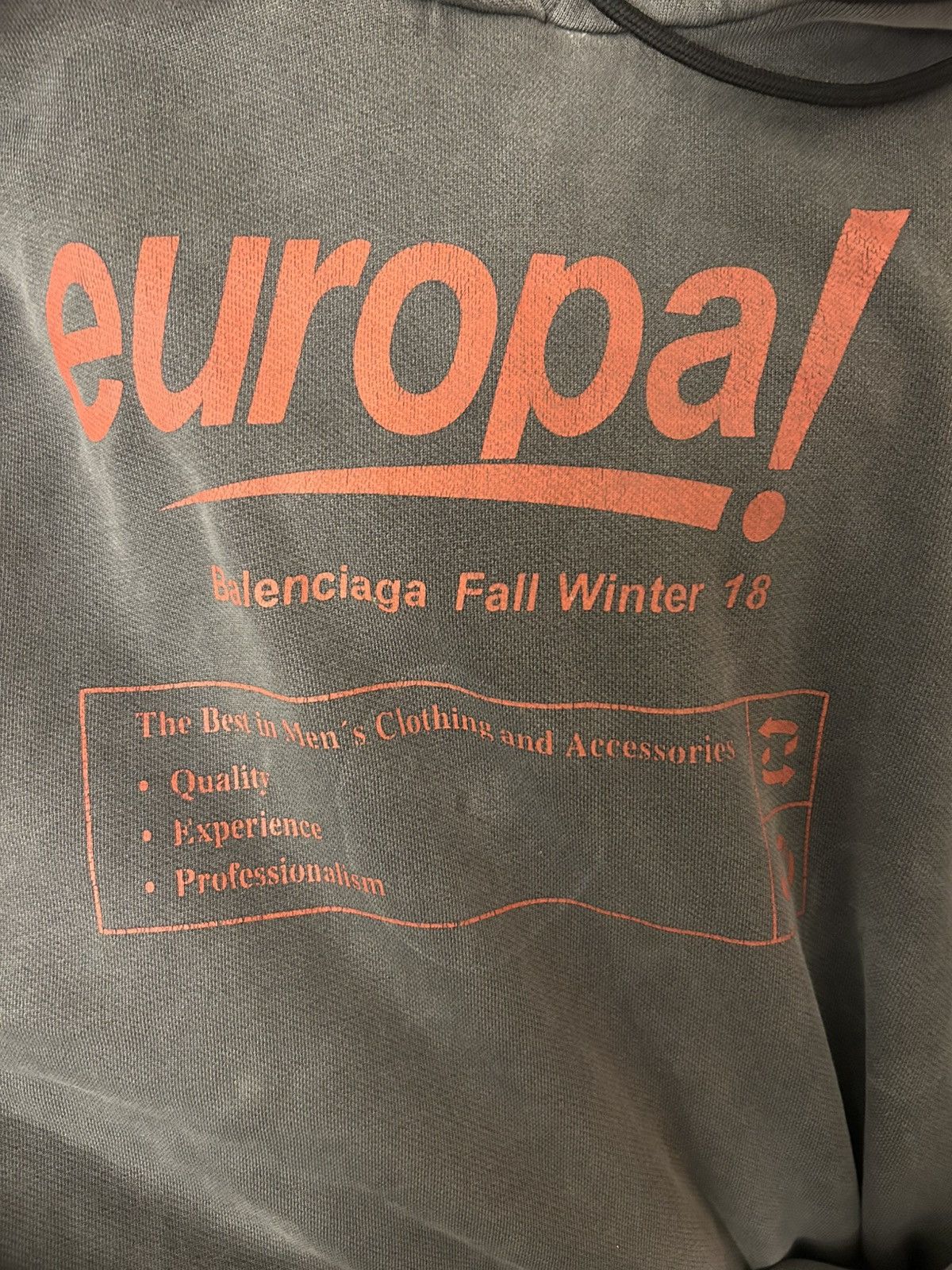 Balenciaga Balenciaga europa hoodie Size US XS / EU 42 / 0 - 2 Thumbnail