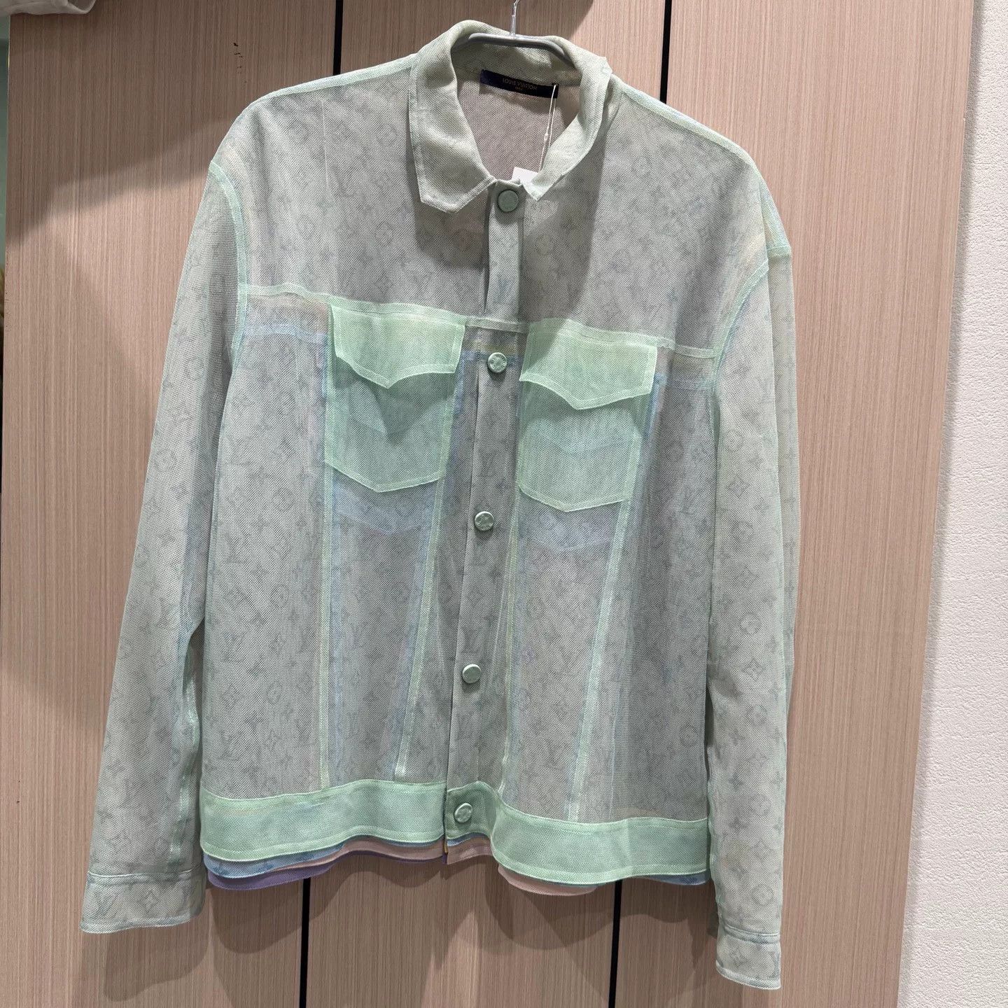 Louis Vuitton Louis Vuitton Sheer Macaron Print Jacket Size XL / US 12-14 / IT 48-50 - 1 Thumbnail