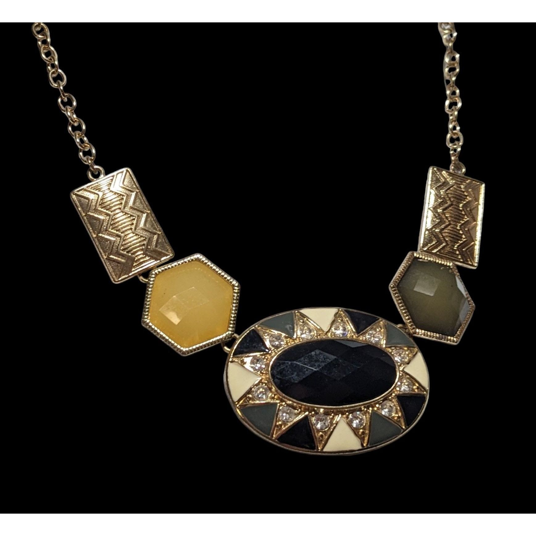 Other Geometric Glam Statement Necklace Size ONE SIZE - 5 Thumbnail