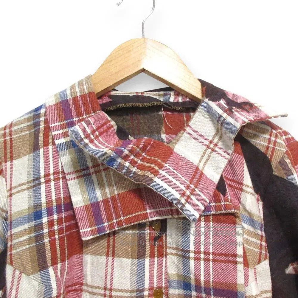 Vivienne Westwood Vivienne Westwood Red Plaid Button-Up Shirt. Size M / US 6-8 / IT 42-44 - 3 Thumbnail