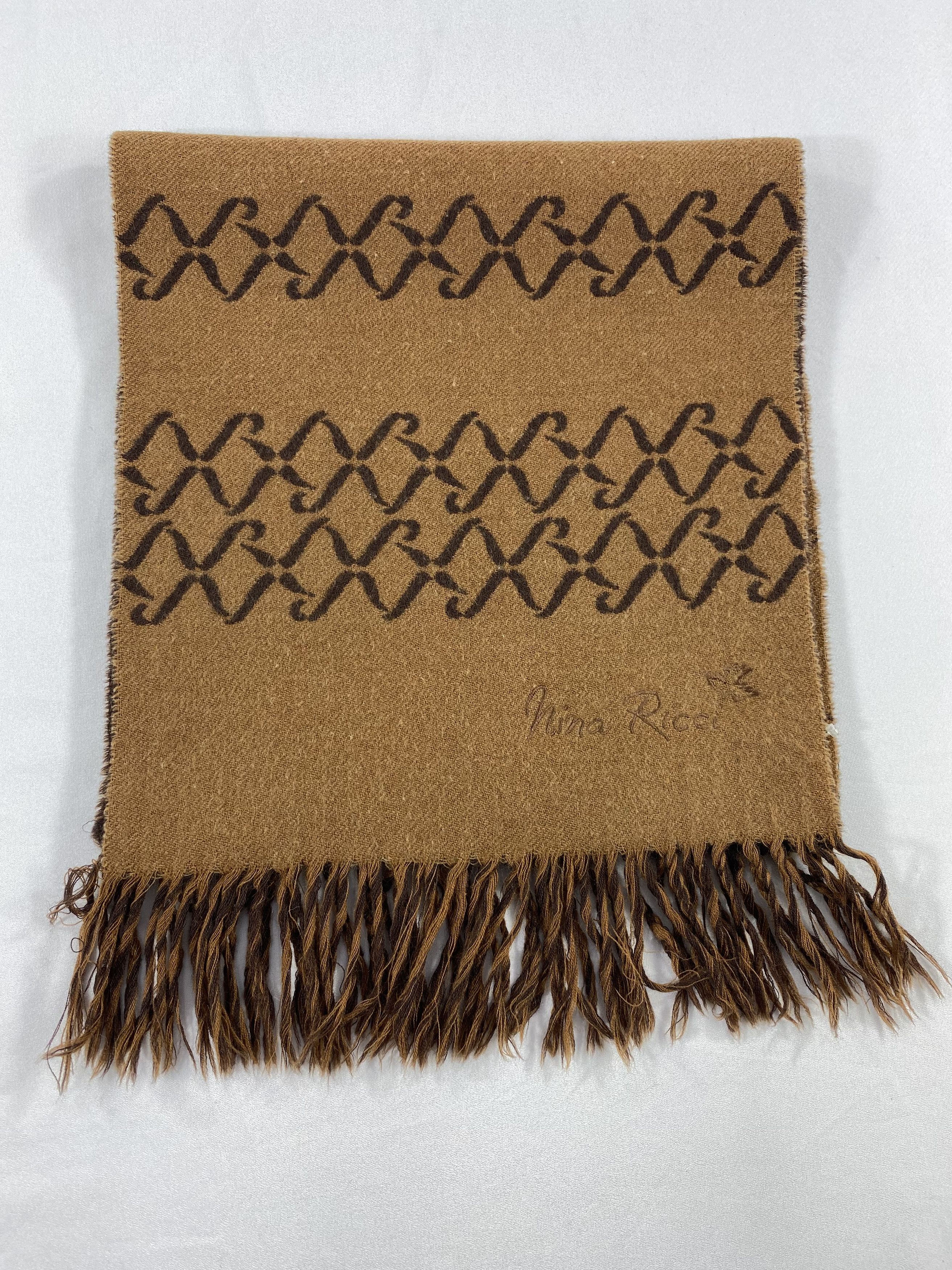 Nina Ricci × Vintage Nina Ricci Scarf / Muffler / Neckwear Size ONE SIZE - 4 Thumbnail